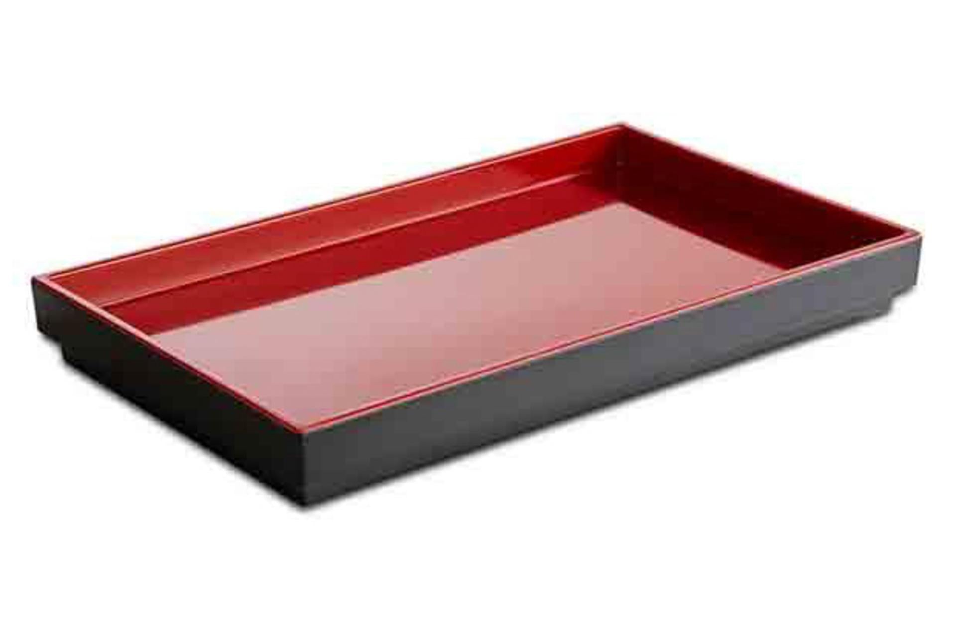 APS Asia Plus Vassoio Melamina GN 1/4 - 26.5 x 16.2 cm H.3, Resistente al Calore e Lavabile in Lavastoviglie
