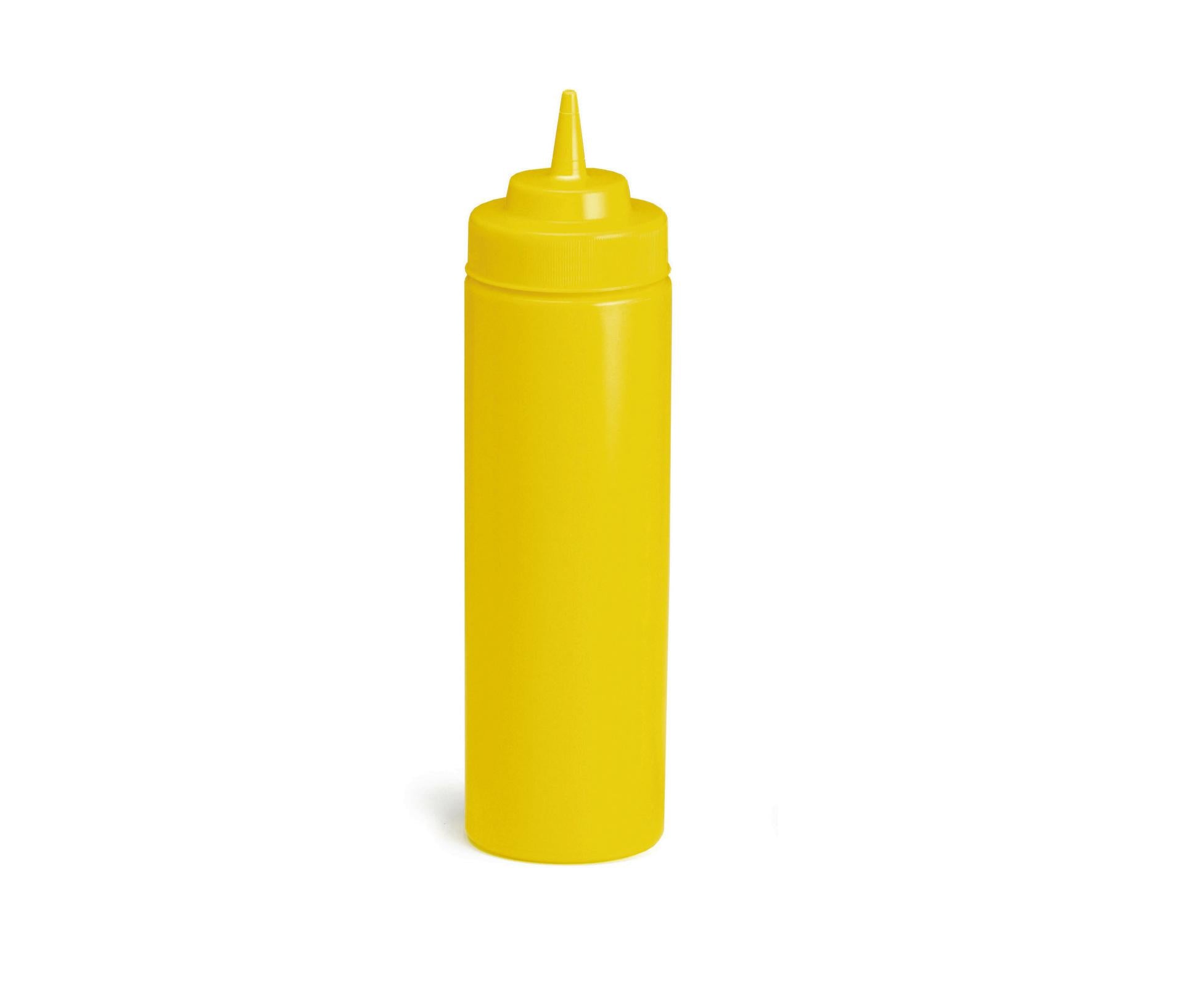 Tablecraft Dispenser 6 Pezzi Base Larga 354 ml - Plastica Gialla Con Beccuccio Removibile 1