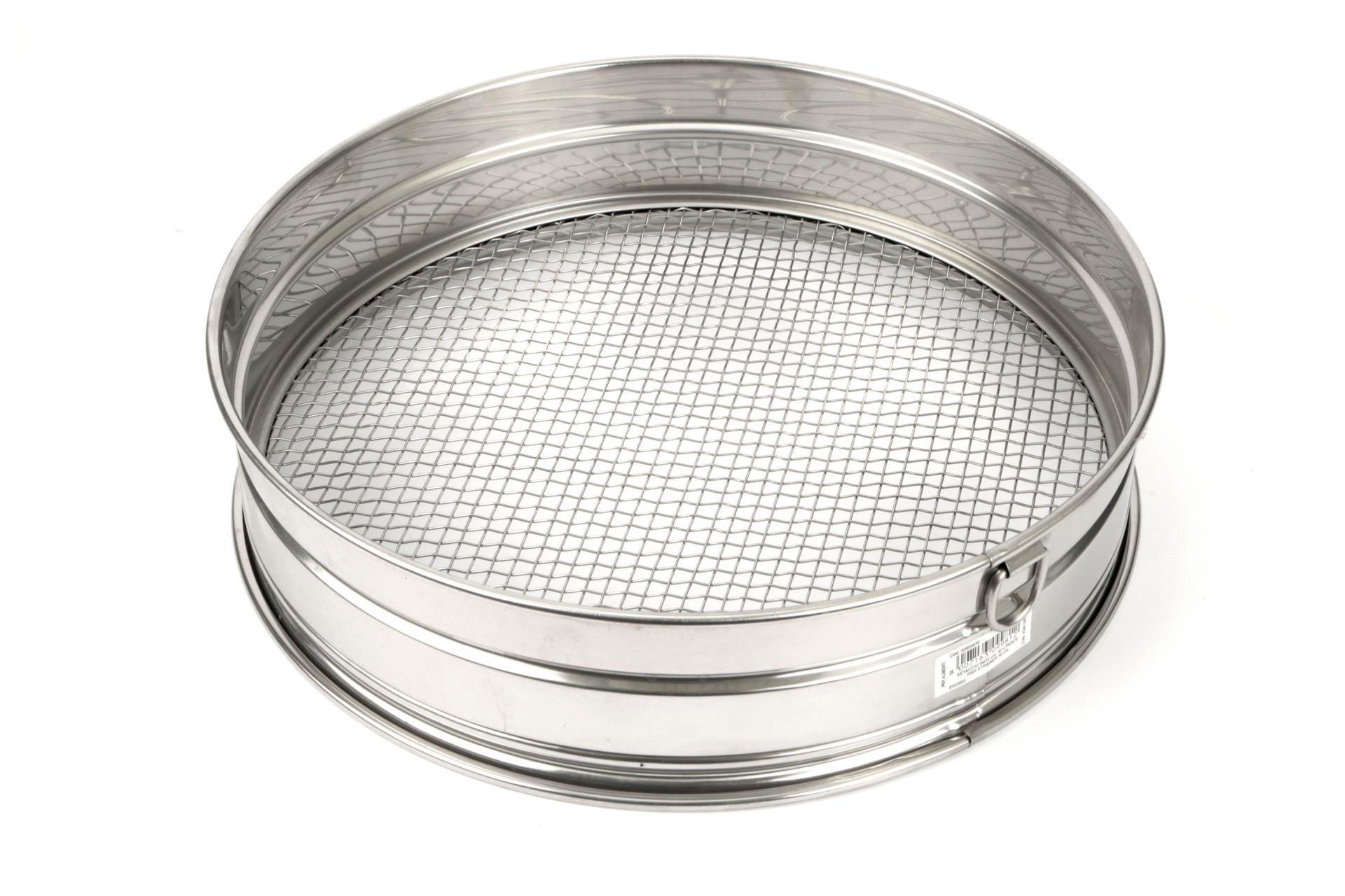 Pintinox Setaccio Pesce Ø30 cm In Acciaio Inox Con Anello Appendibile