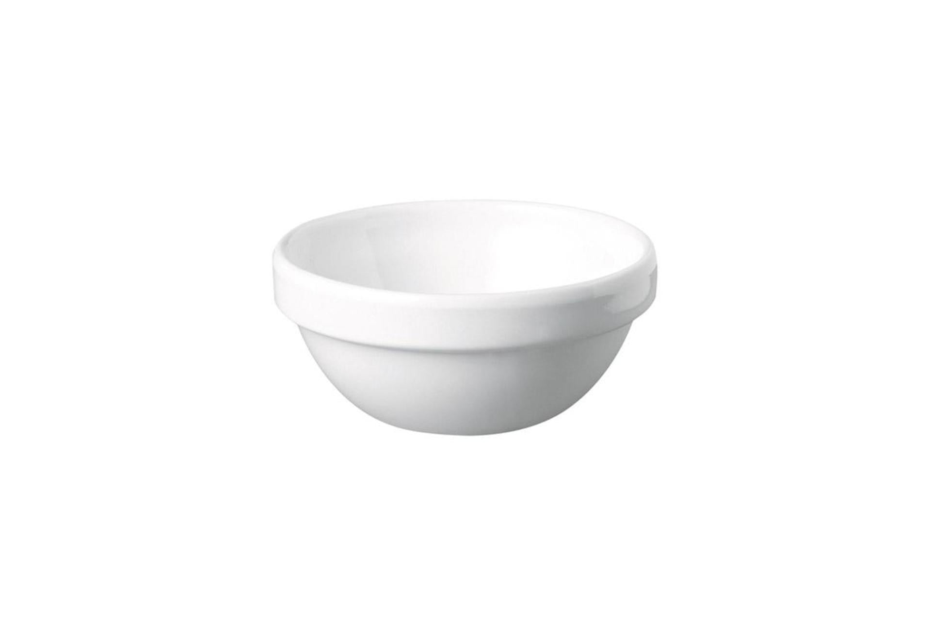 APS Casual Ciotola Marmellata Ø7.5 cm - H.3.5 cm In Melamina Bianca Anallergica - Set 24 Pz