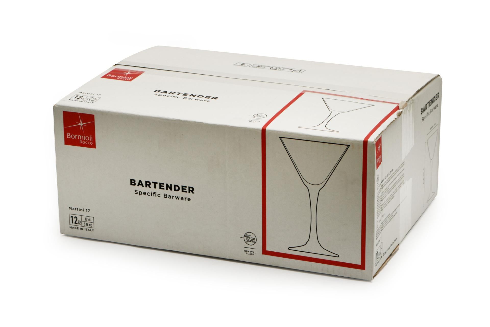 Bormioli Rocco Bartender Set 12 Calici Martini Diamante 17 cl - Set 12 Pz 6