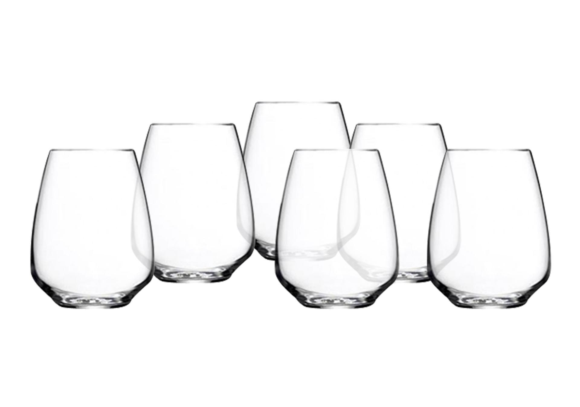 Bormioli Luigi Atelier Confezione 6 Bicchieri Riesling - Tocai Cl.40 In Vetro Sonoro Superiore - Set 6 Pz