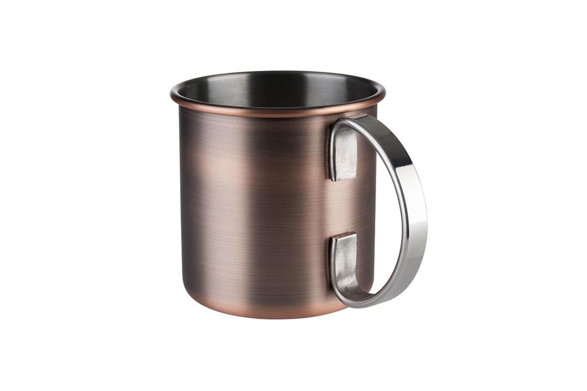 APS Moscow Mule Coppa Inox Effetto Rame Invecchiato H.9 cm - Ø9 cm Bicchiere Inox