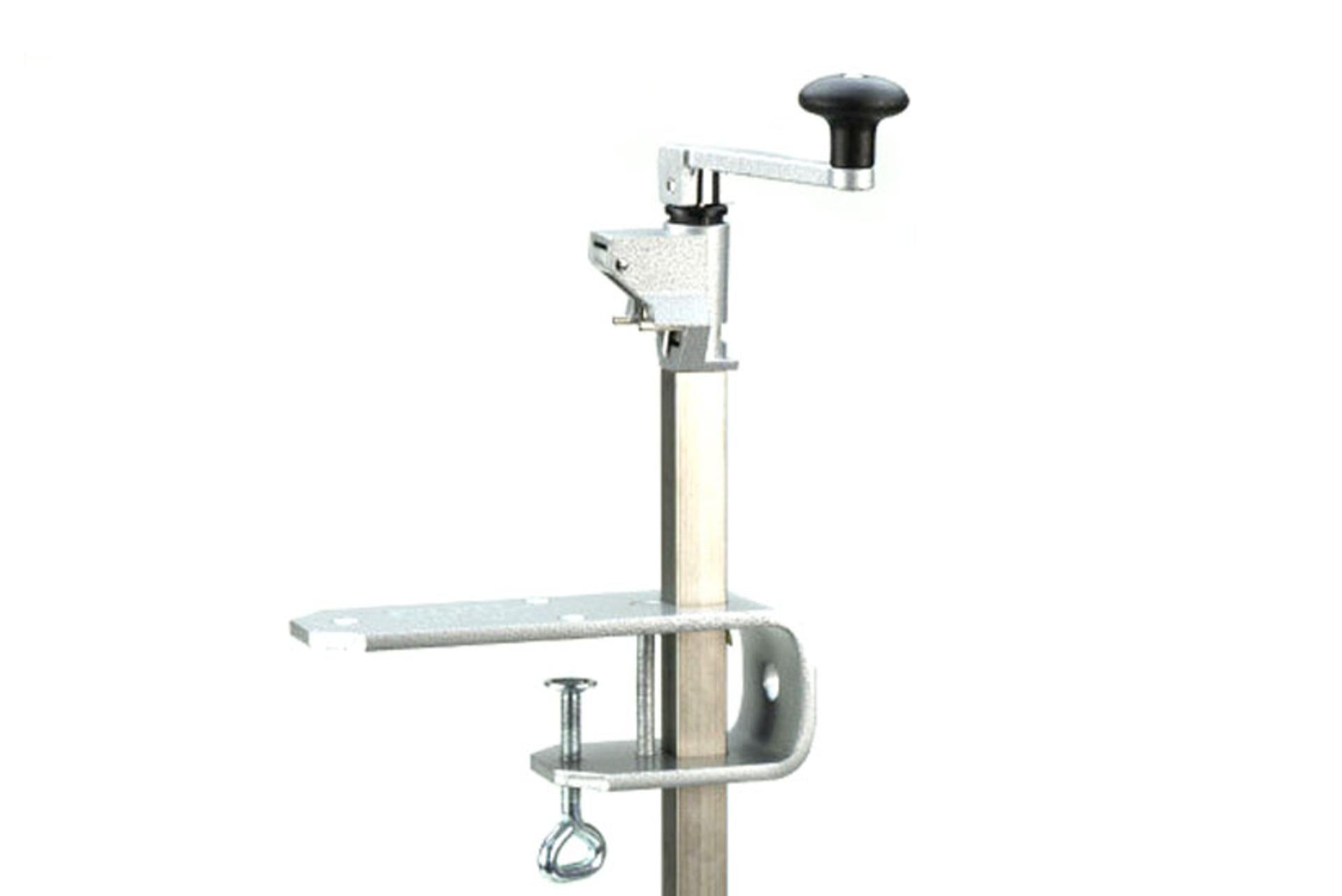 Eva Apriscatola Professionale In Acciaio Con Morsetto - Altezza Massima 550 mm