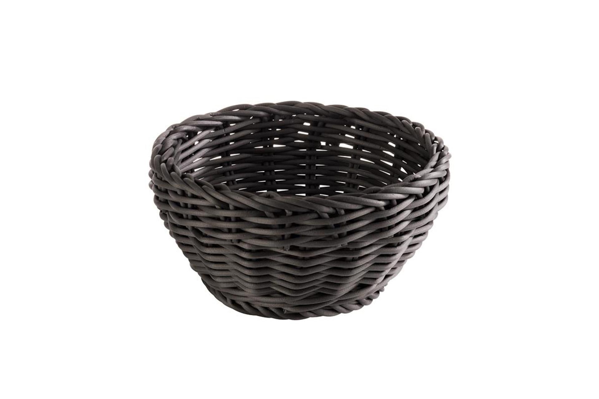 APS Profi Line Cestino Rotondo Ø16 cm - H.8 cm In Polipropilene Colore Nero