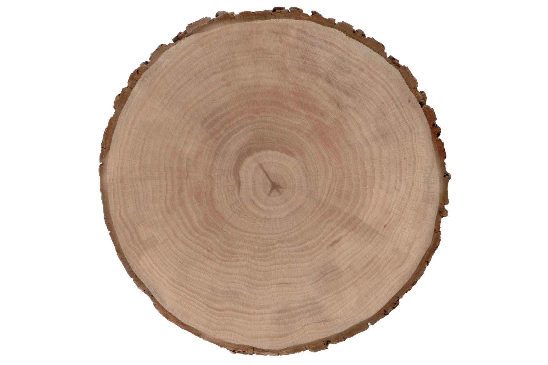 Panetta HorecaProfessional Tagliere Corteccia Rotondo Ø22-25 cm In Legno di Ontano Made in Italy