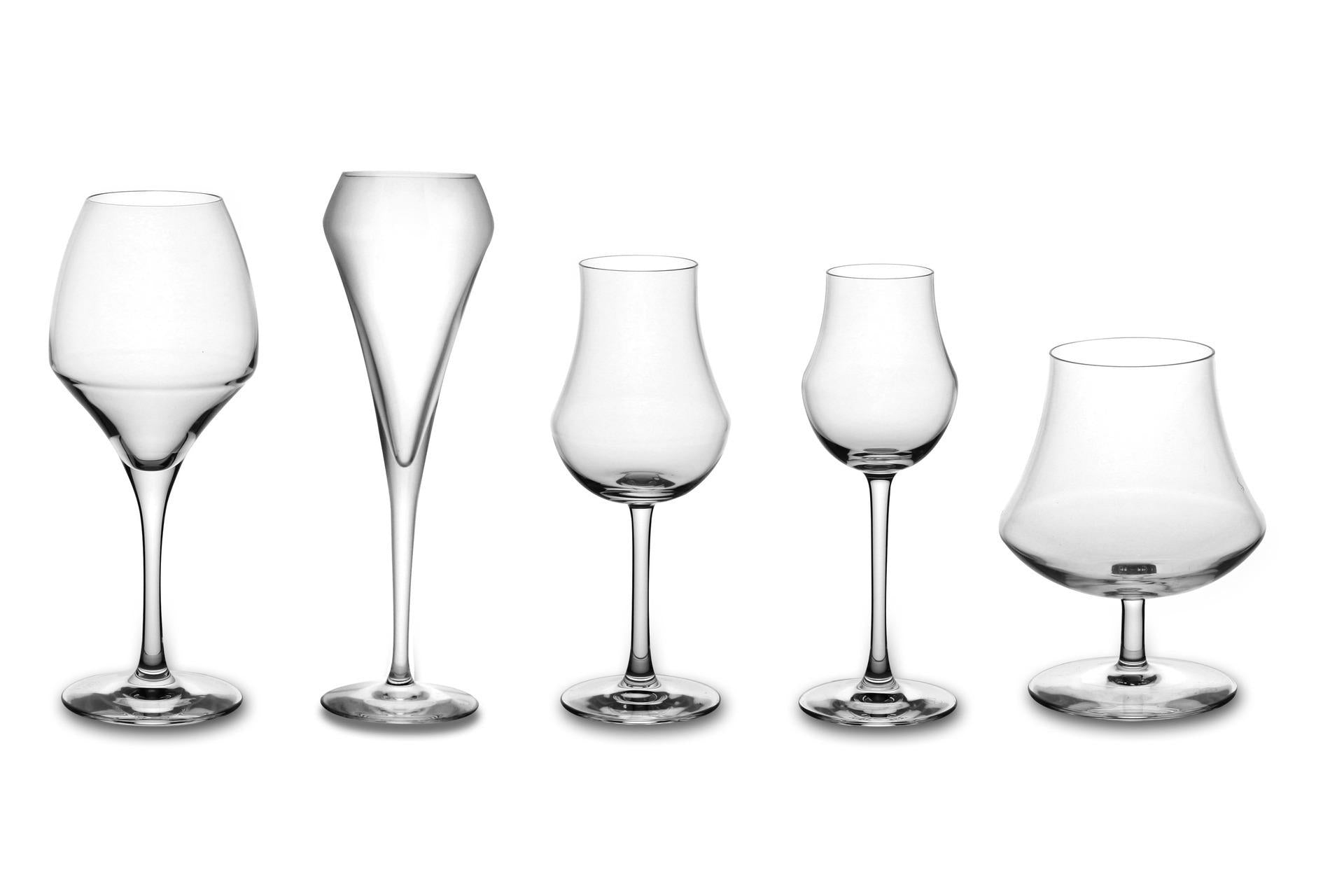 Arcoroc Open Up Calice Flute 20 cl - Design Contemporaneo per Vini Giovani - Set 6 Pz