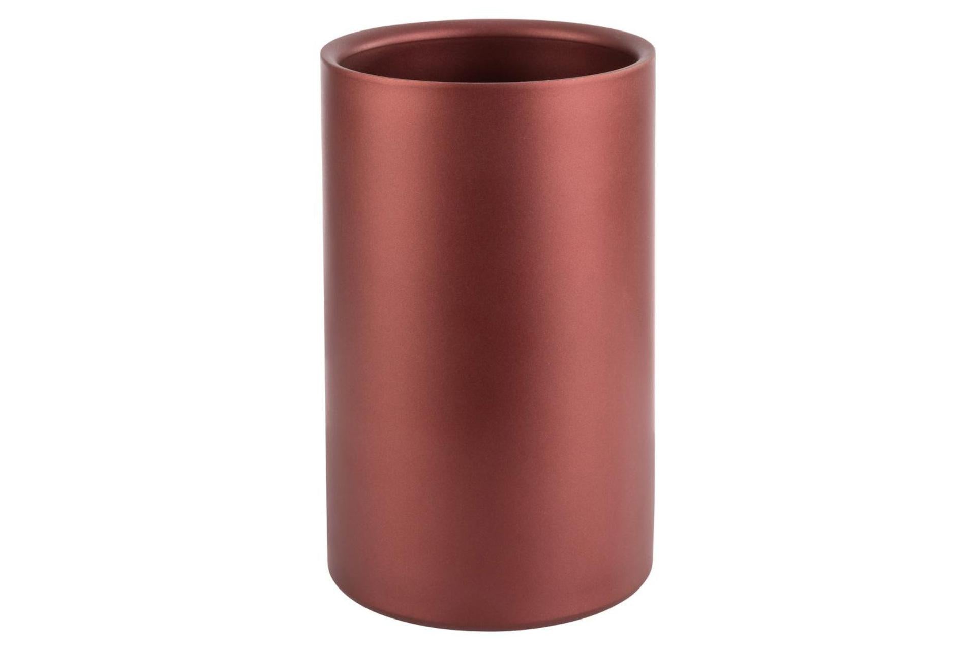 APS Levante Refrigeratore Bottiglia Inox a Doppia Parete - Colore Ruggine, Per Bottiglie 0,7-1,5 L, Ø10-12 cm H.20 cm