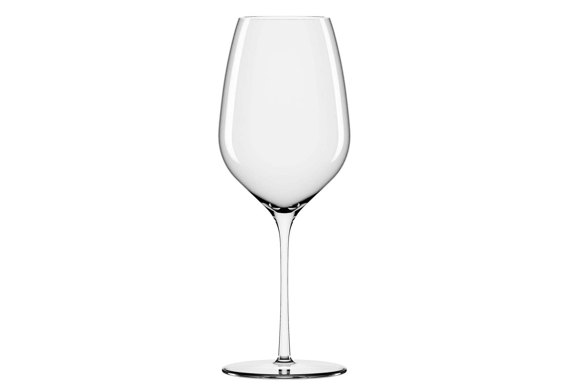 Stolzle Lausitz Fino Calice Vini Rossi 54,5 cl - H.24 cm In Vetro Leggero Con Gambo Ultrasottile - Set 6 Pz