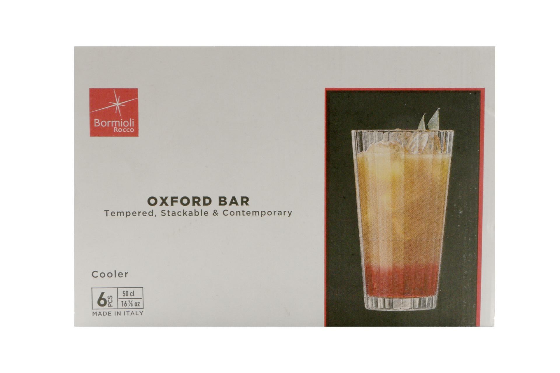 Bormioli Rocco Oxford Bar Bicchiere Cooler 50 cl - Design Contemporaneo e Resistente - Set 6 Pz 5