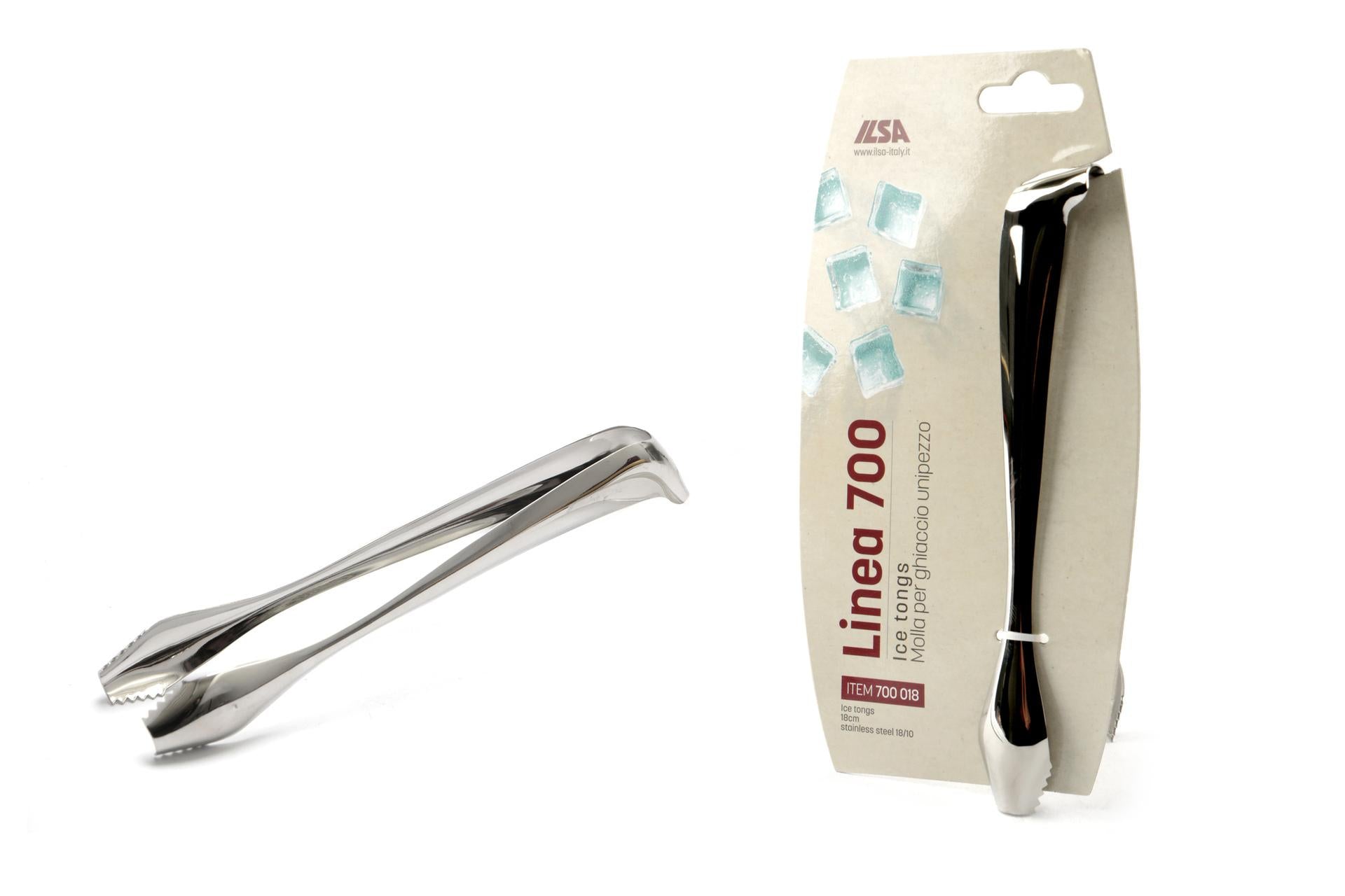 Ilsa Molla Ghiaccio 18 cm In Acciaio Inox - Presa Facile e Sicura