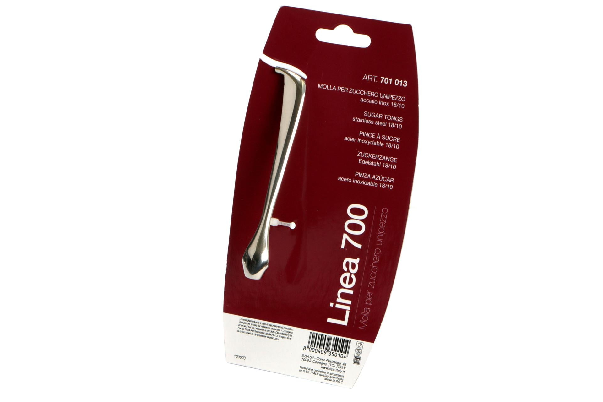 Ilsa Molla Zucchero 13 cm In Acciaio Inox - Presa Facile e Sicura 3