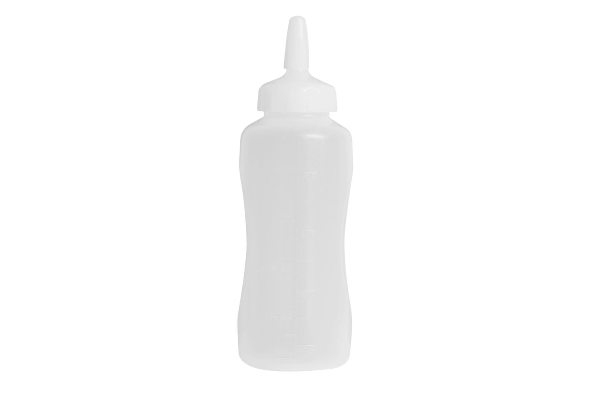 Araven Squeeze Mini Dosatore Trasparente Graduato 25 cl Con Tappo Salvafreschezza