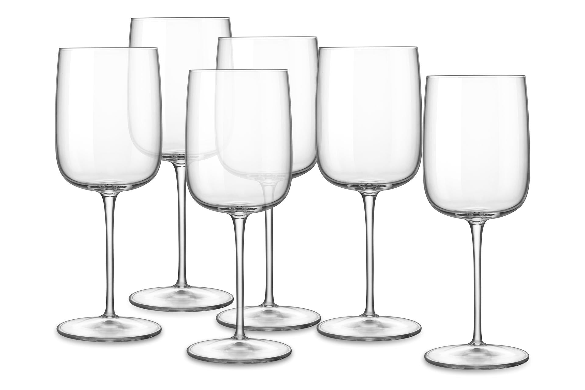 Bormioli Luigi Vinalia Set 6 Calici Chardonnay Cl.45 - H.21.5 cm Ø8.1 Superleggeri - Set 6 Pz