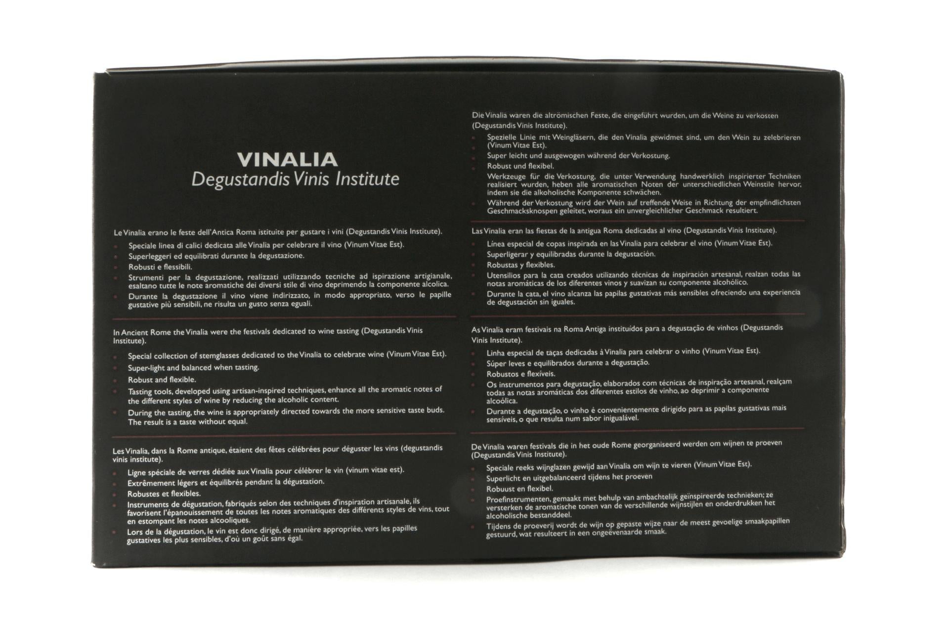 Bormioli Luigi Vinalia Set 6 Calici Champagne Cl.30 - H.14.2 cm Ø10.5 Superleggeri - Set 6 Pz 8