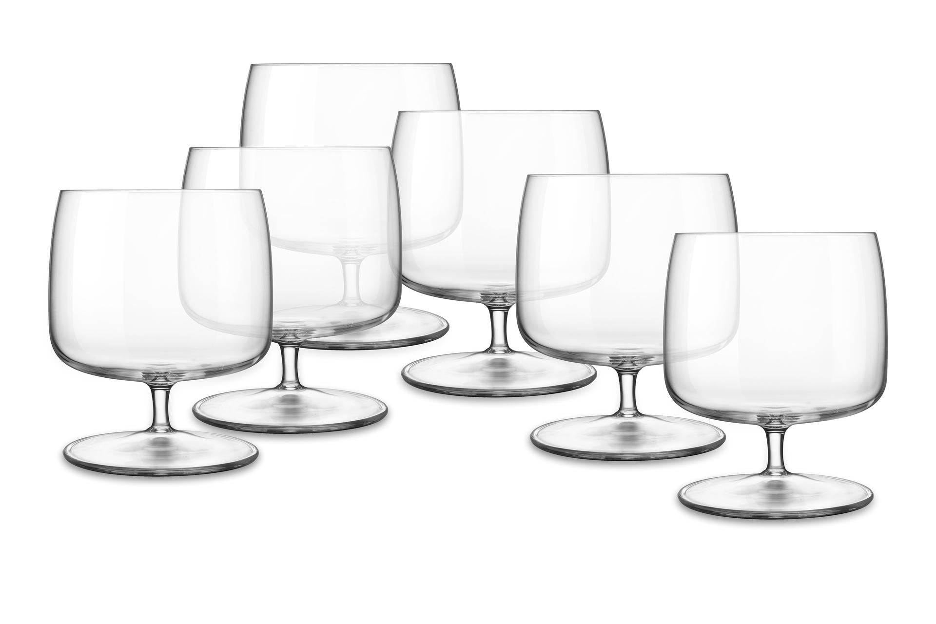 Bormioli Luigi Vinalia Set 6 Calici Cognac Rum 50 cl - H.11.6 cm Ø9.67 cm Superleggeri - Set 6 Pz