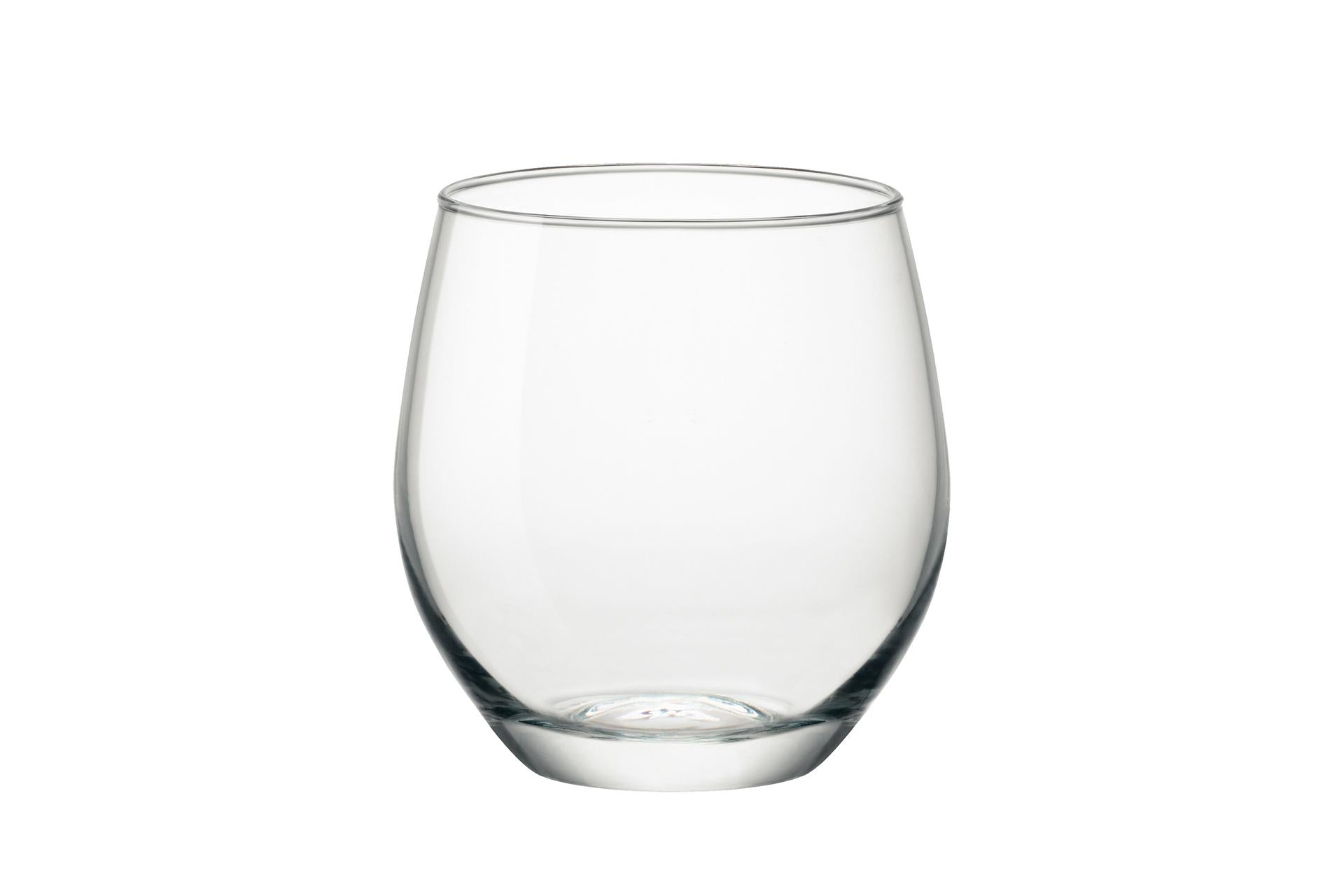 Bormioli Rocco Milano Set 12 Bicchieri Acqua 30 cl - H.8.5 cm In Vetro Temperato - Set 12 Pz