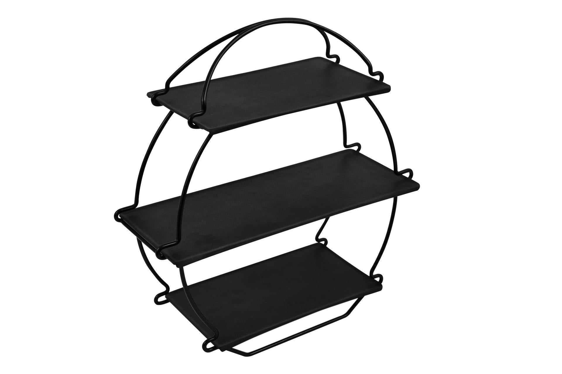 Dalebrook Espositore Tea Stand Nero - 36.2 x 13.5 x 38.5 cm 3