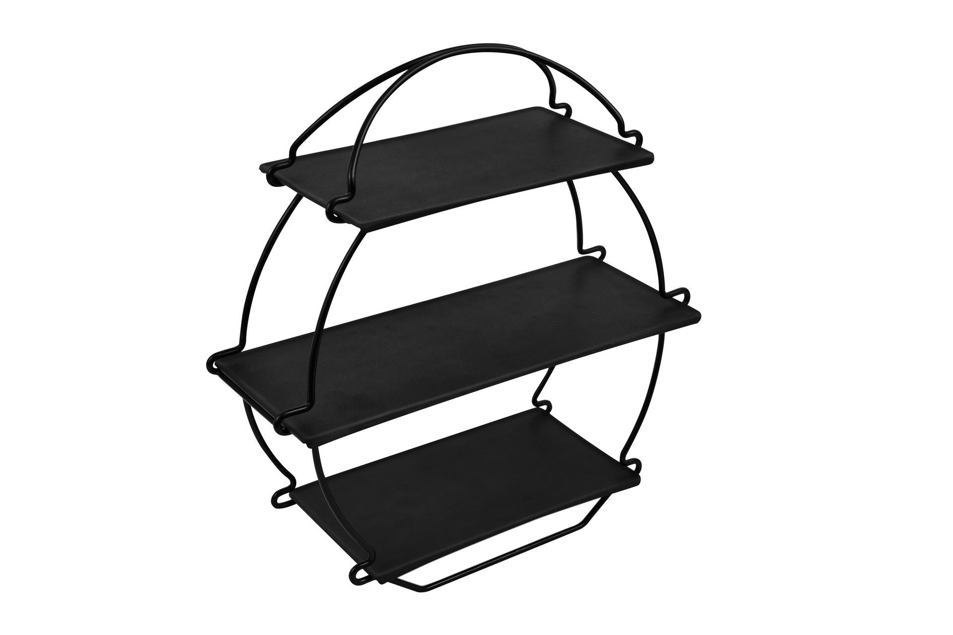 Dalebrook Espositore Tea Stand Nero - 36.2 x 13.5 x 38.5 cm 4