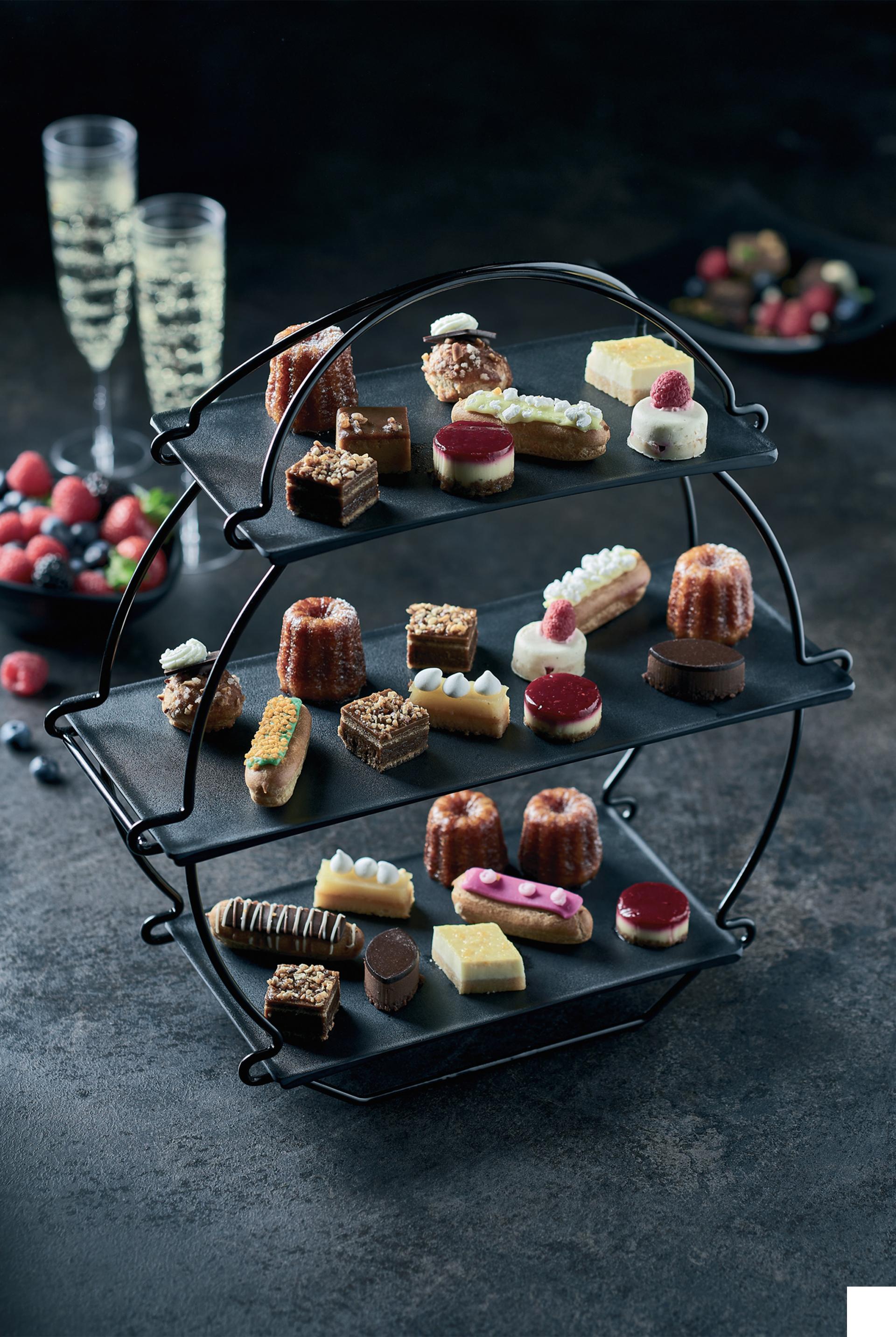Dalebrook Espositore Tea Stand Nero - 36.2 x 13.5 x 38.5 cm 6