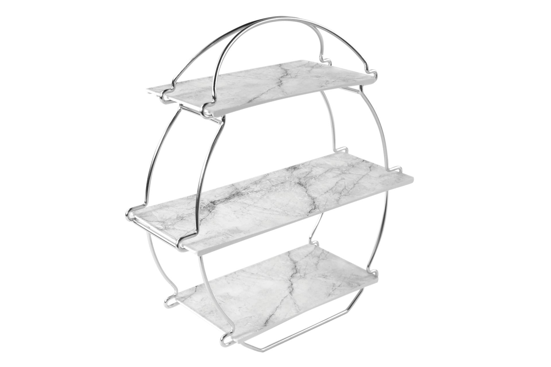 Dalebrook Stand Tea Espositore Inox - 36.2 x 13.5 x 38.5 cm In Acciaio Inox