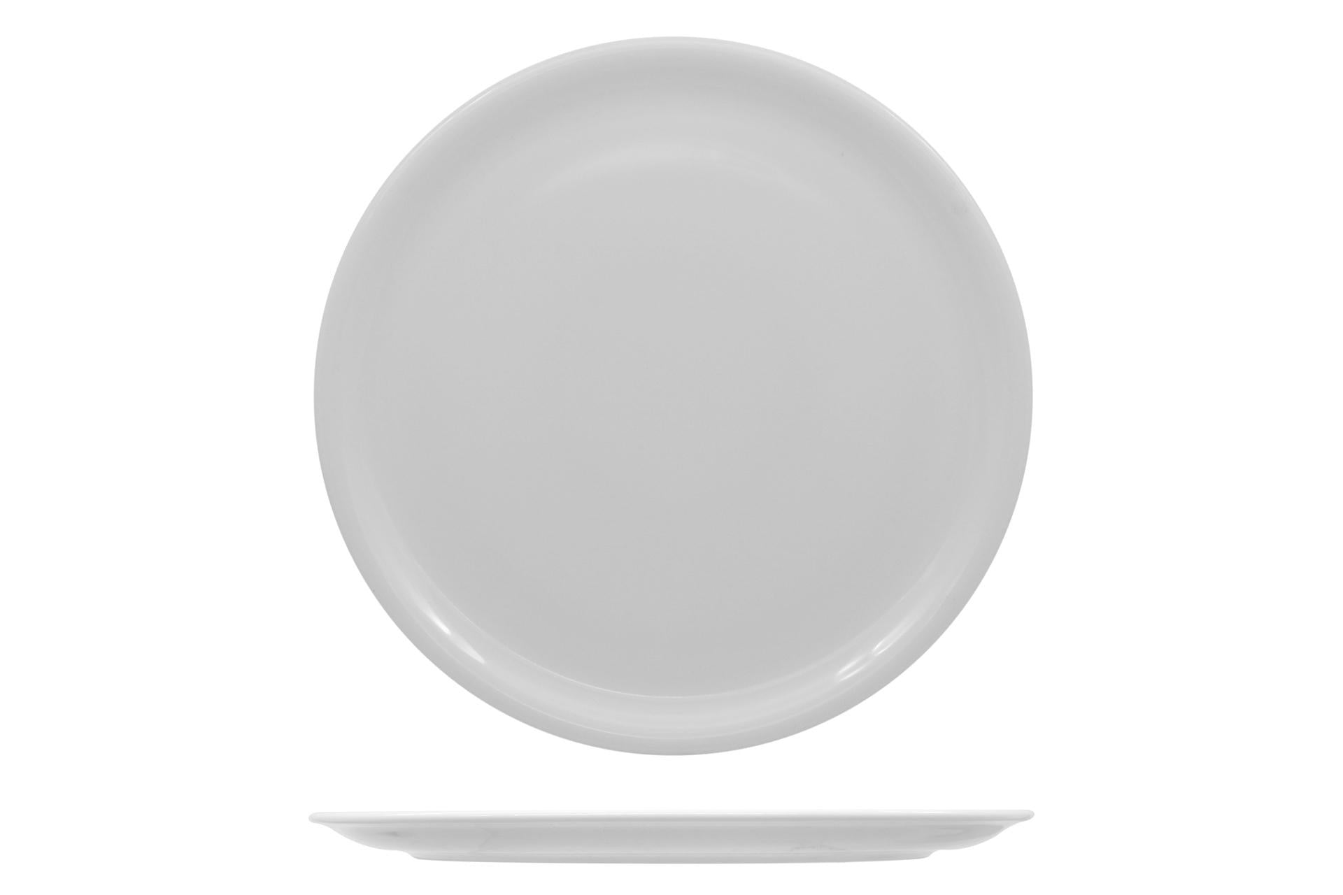 Lubiana Tina White Piatto Pizza Ø30.5 cm In Porcellana - Set 6 Pz