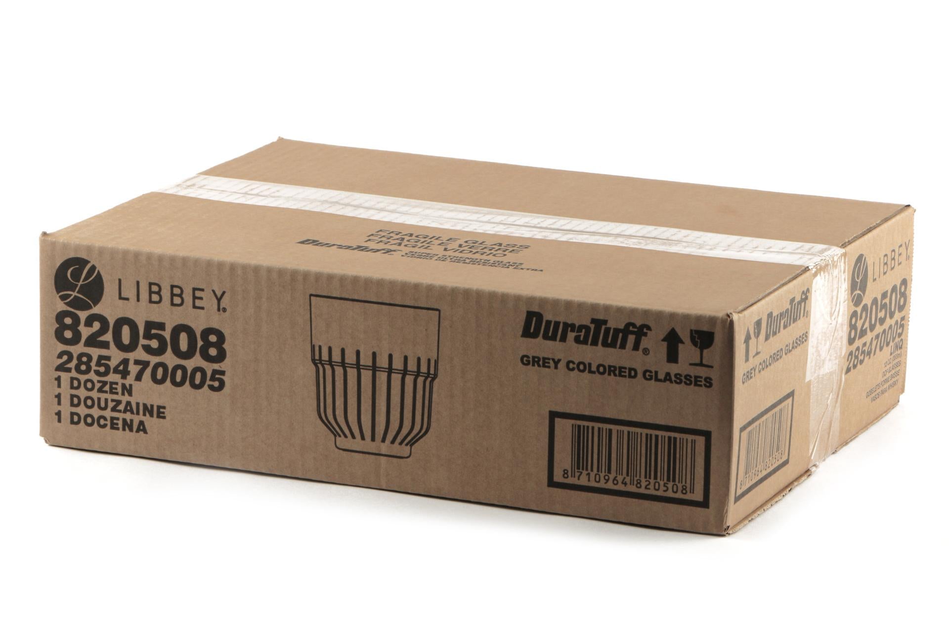 Bicchieri Temperati LinQ Fumé 35.5 cl - Set di 12 Bicchieri DOF Impilabili Colorati In Pasta - Set 12 Pz 3