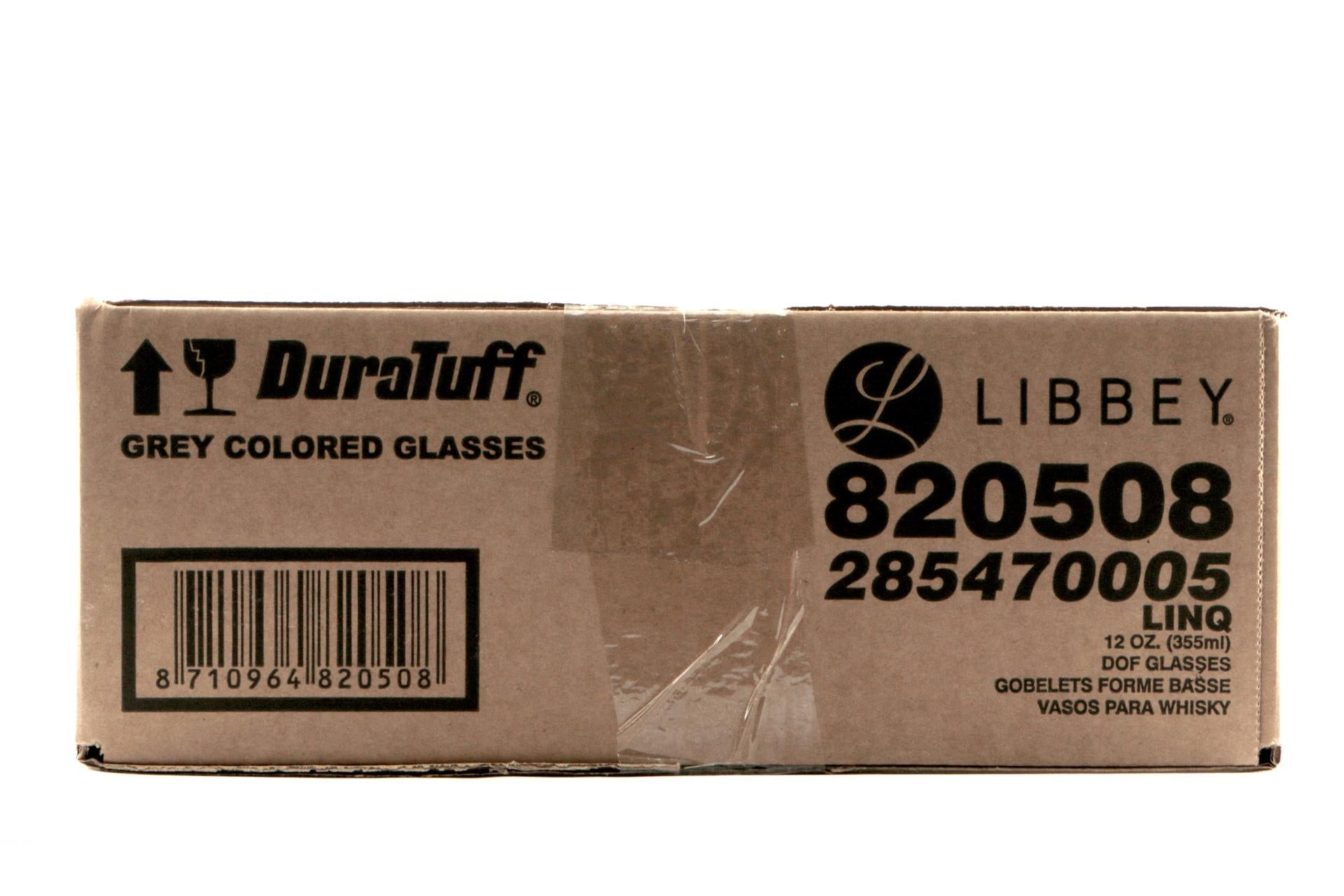 Bicchieri Temperati LinQ Fumé 35.5 cl - Set di 12 Bicchieri DOF Impilabili Colorati In Pasta - Set 12 Pz 4