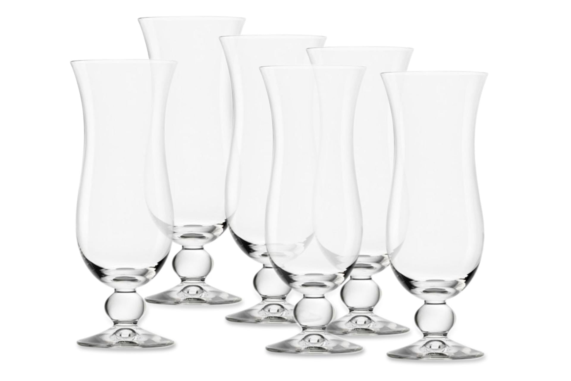 B.V.Koninklijke Leerdam Hurricane Set 6 Calici Cocktail 44 cl In Vetro - Set 6 Pz