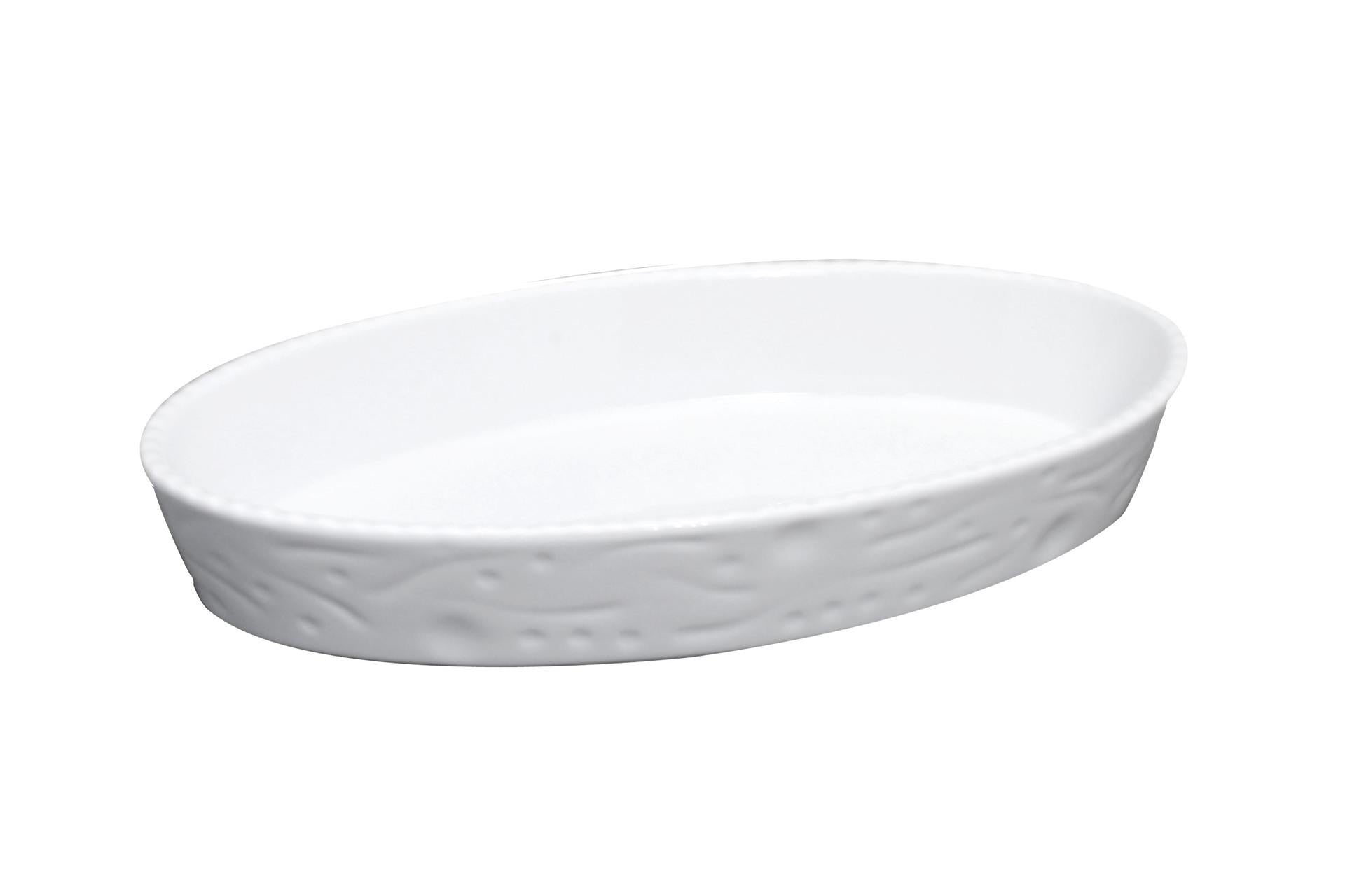 Manifattura Porcellane Saronno Pirofila Ovale Cordonata 992 - 24 cm