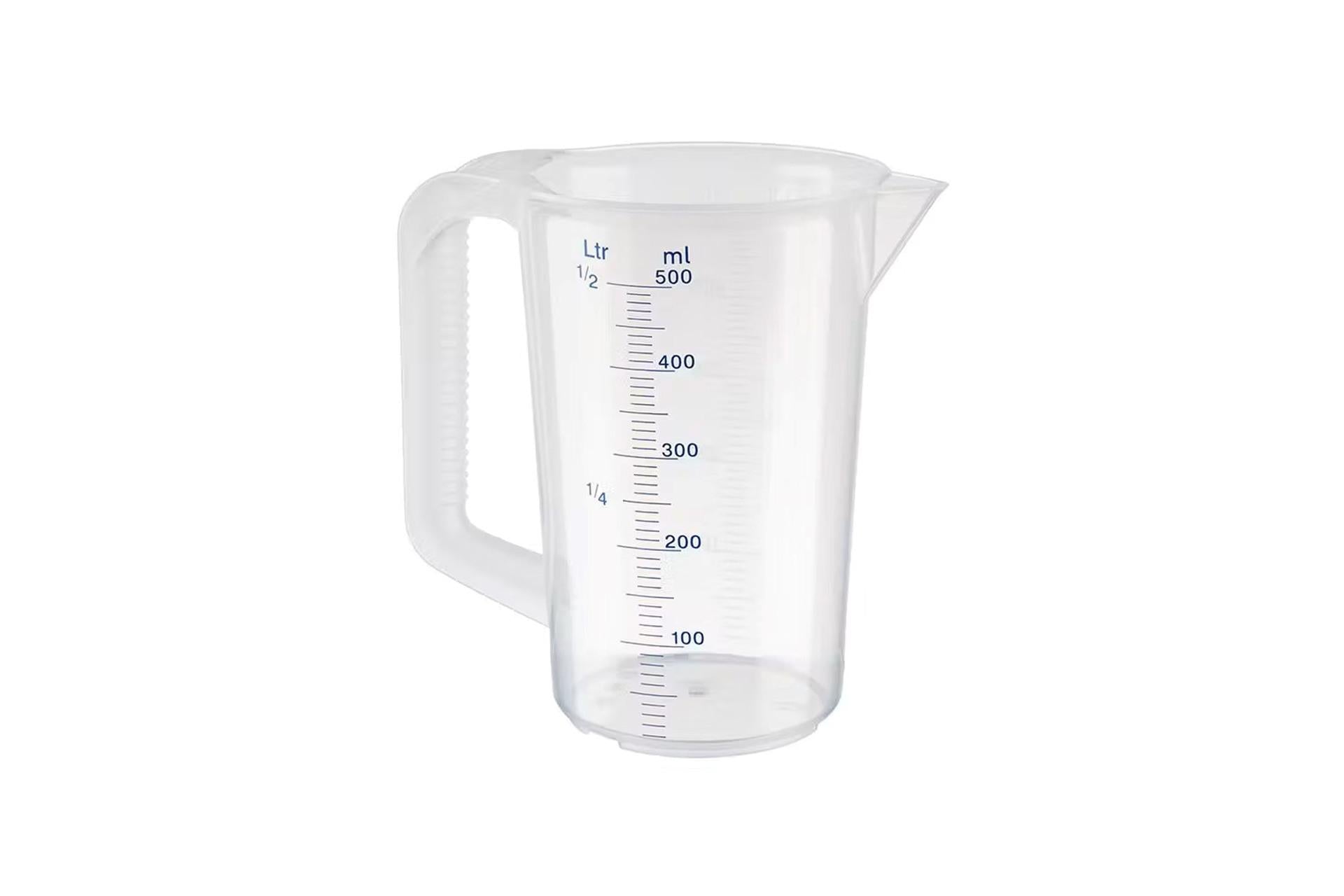 APS Caraffa Graduata H.14 cm - Ø9 cm 0.5 L In Polipropilene