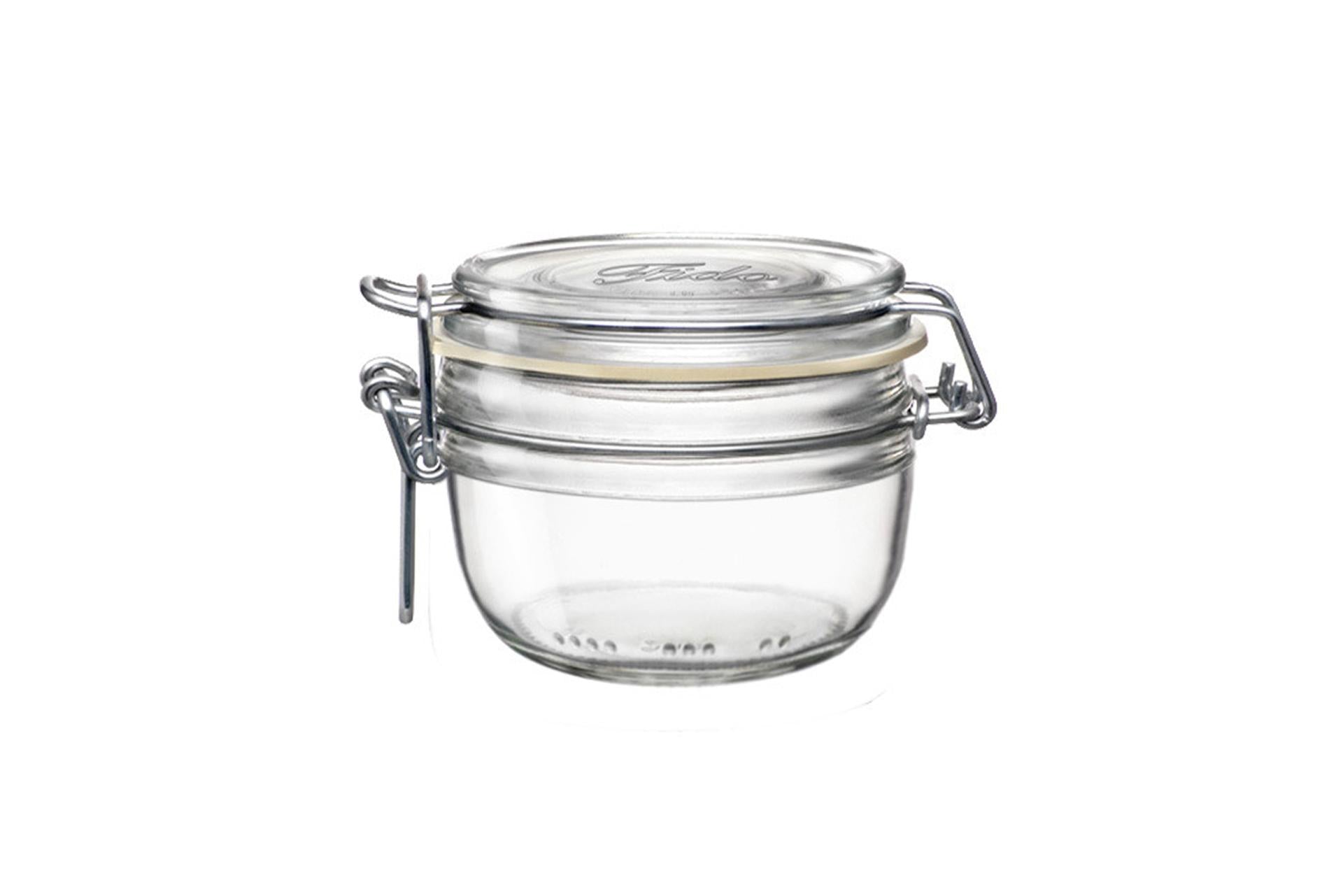 Bormioli Rocco Vaso Ermetico Fido 0,125 L In Vetro - Set 6 Pz