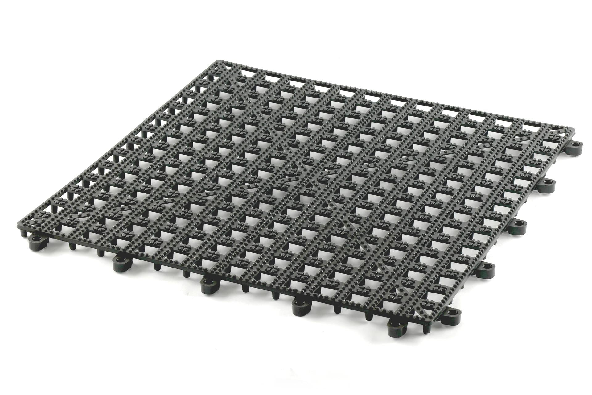 APS Tappetino Bar Antigoccia 33 x 33 cm In Plastica Nera