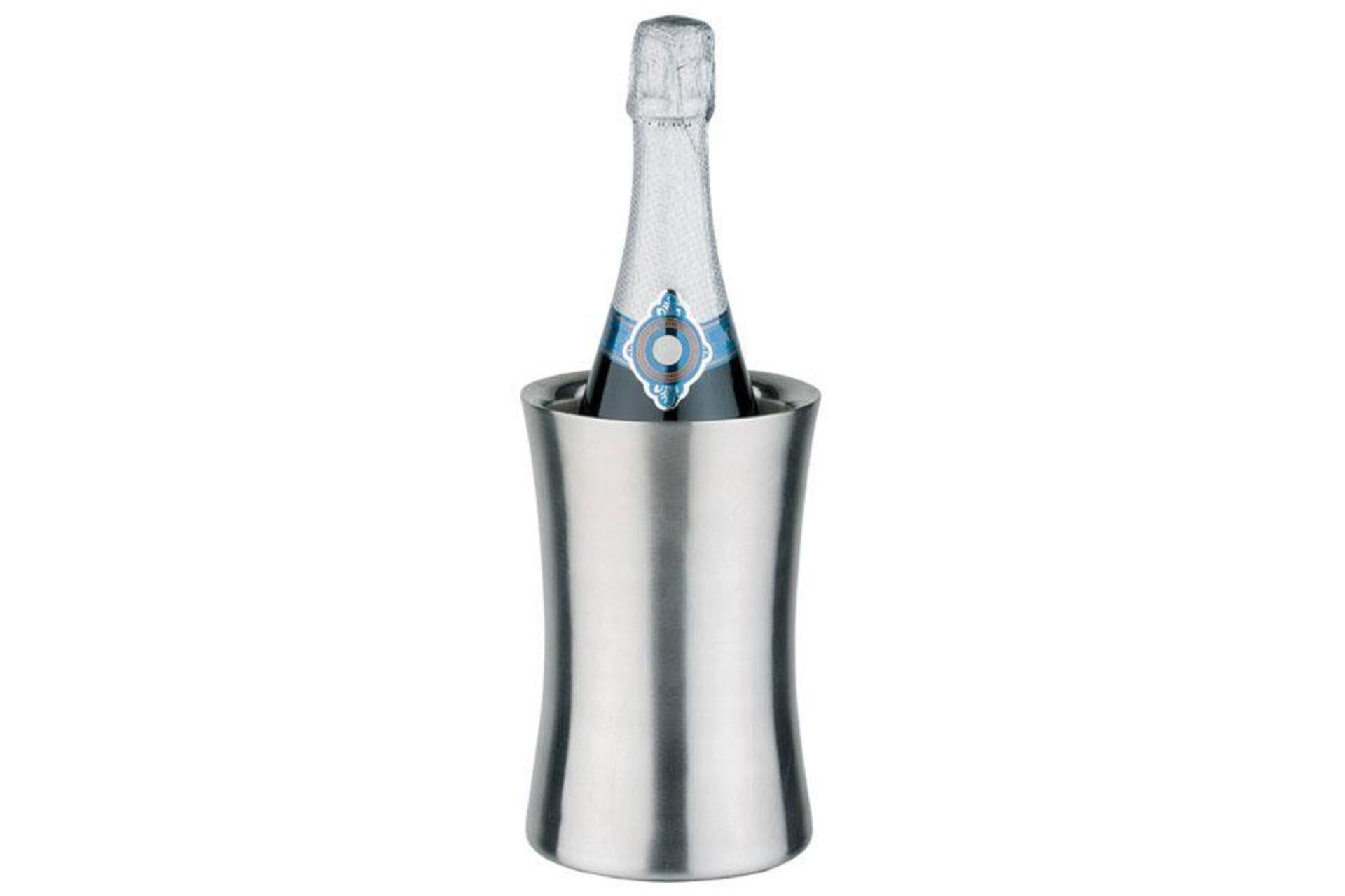 APS Glacette 1 Bottiglia Ø12.5 cm - H.19 cm In Acciaio Inox