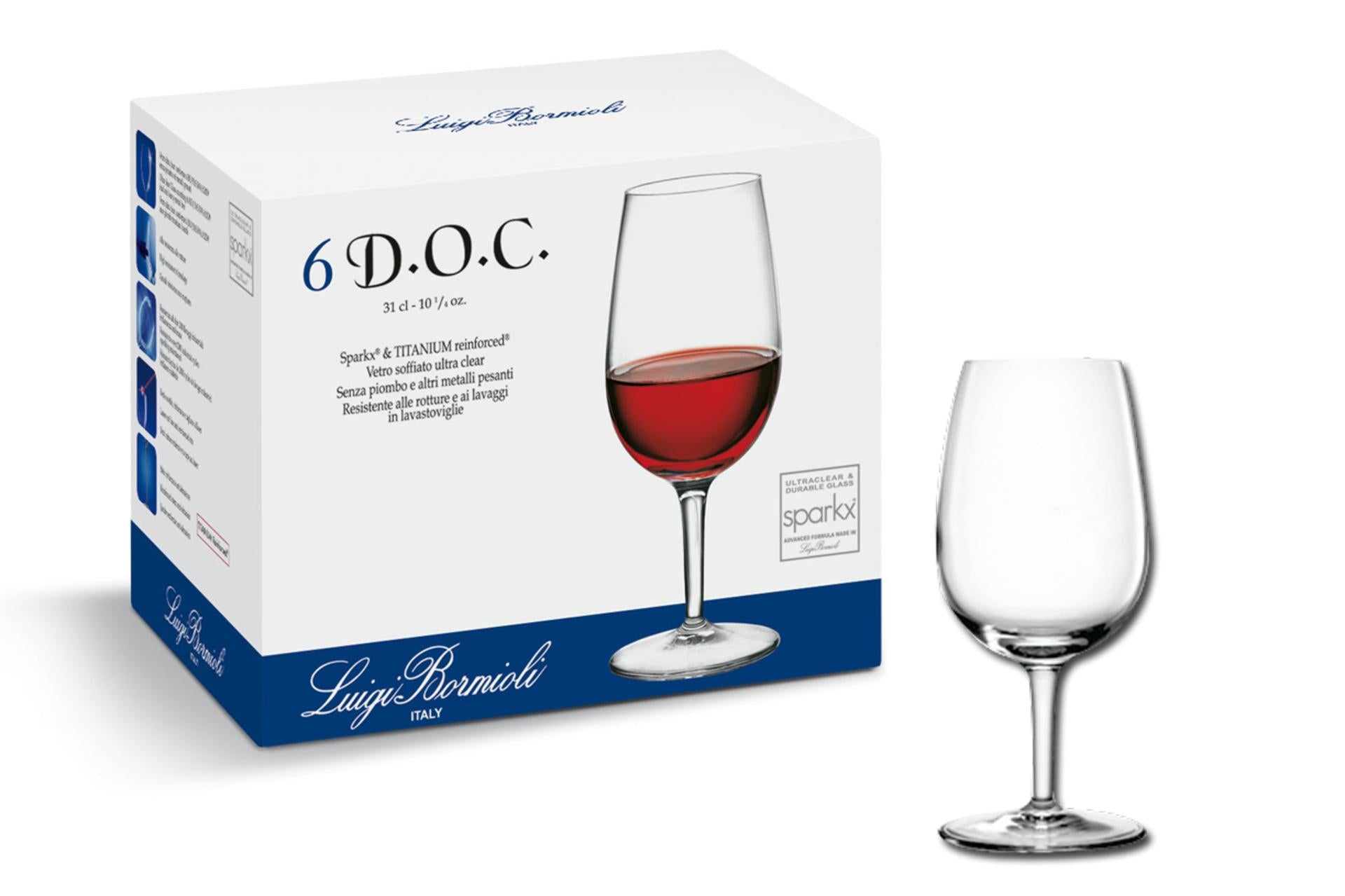 Bormioli Luigi Confezione 6 Calici Degustazione 31 cl - Set 6 Pz 3