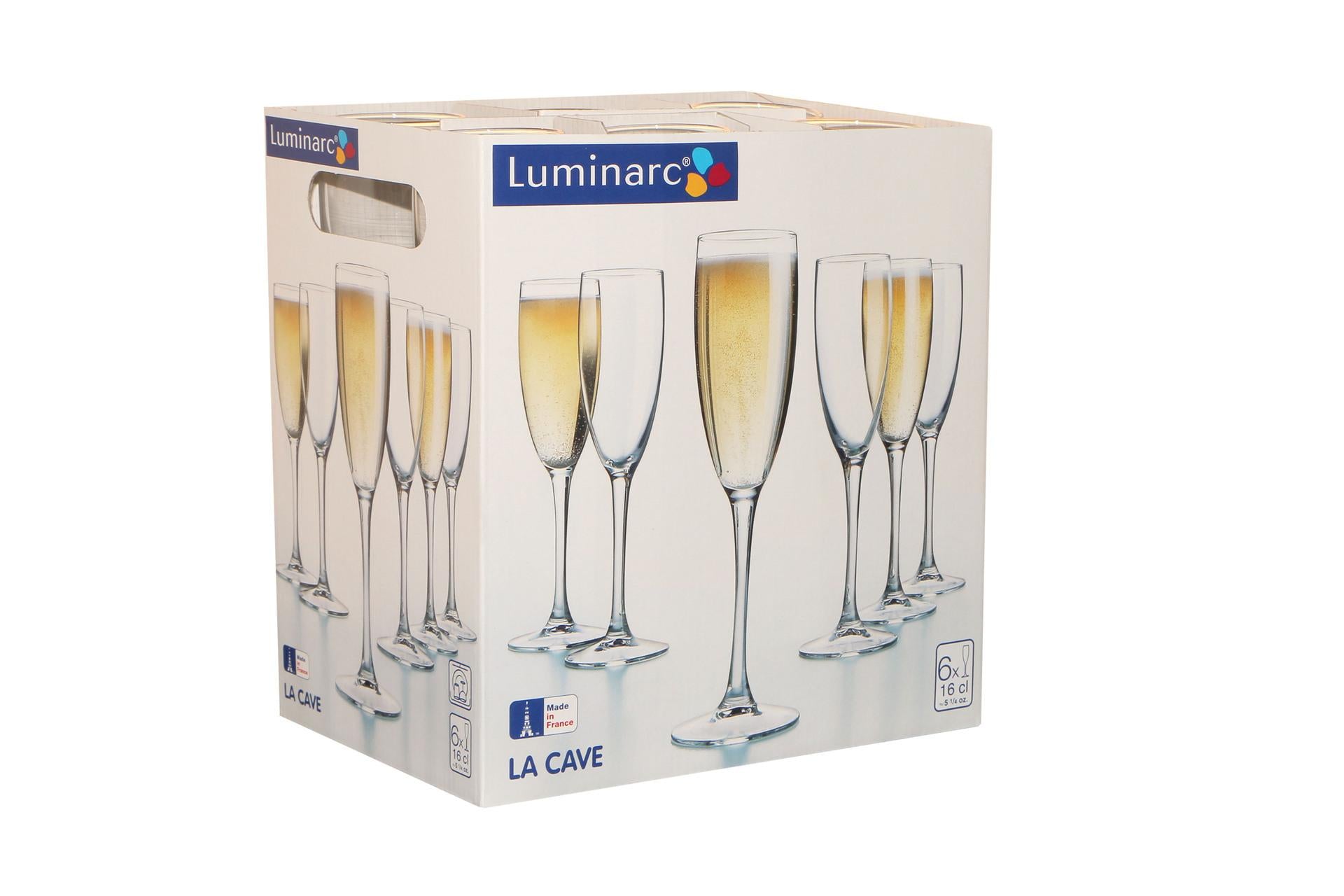 Arcoroc La Cave Calice Flute 17 cl - Set 6 Pz 3