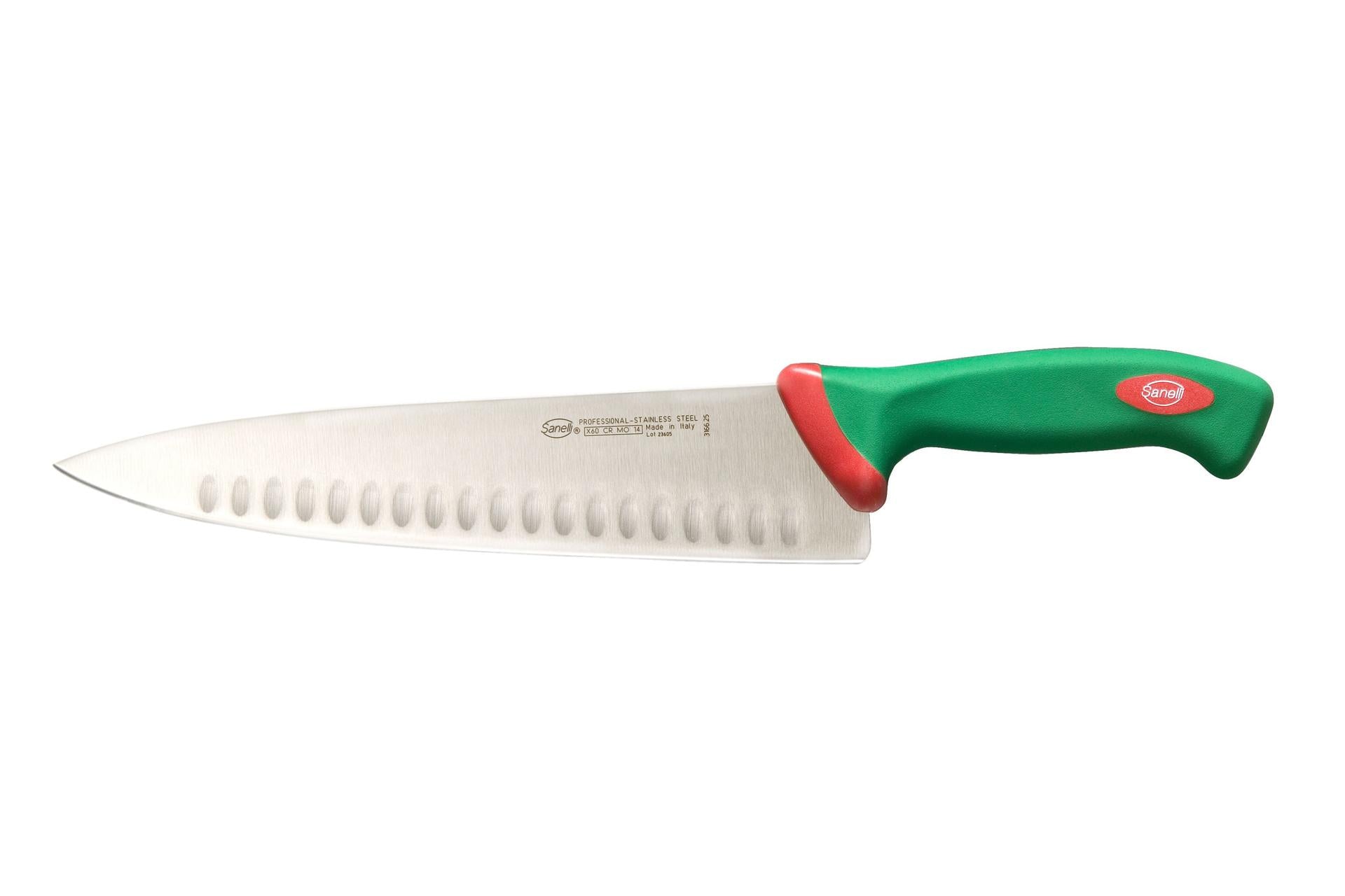 Sanelli Premana Coltello Trinciante Olivato - Lama 21 cm Con Olivatura