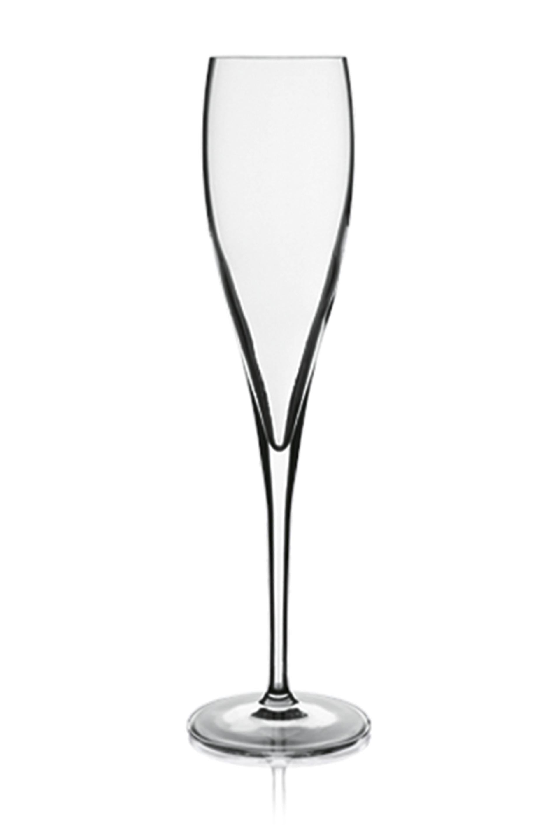 Bormioli Luigi Vinoteque Set 6 Calici Perlage 17.5 cl In Vetro Sonoro Superiore Per Vini Spumanti - Set 6 Pz