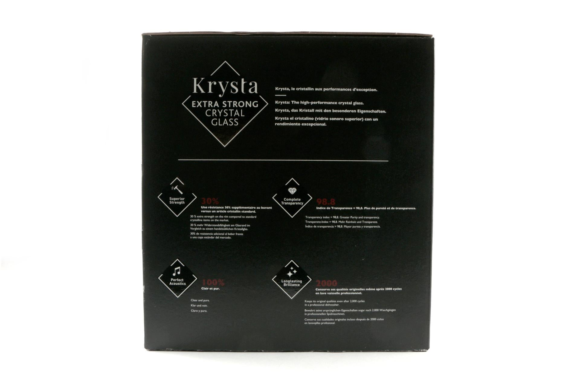 Arcoroc Symetrie Calice Gin 58 cl - H 20,9 cm In Vetro Con Linee Verticali - Set 6 Pz 7