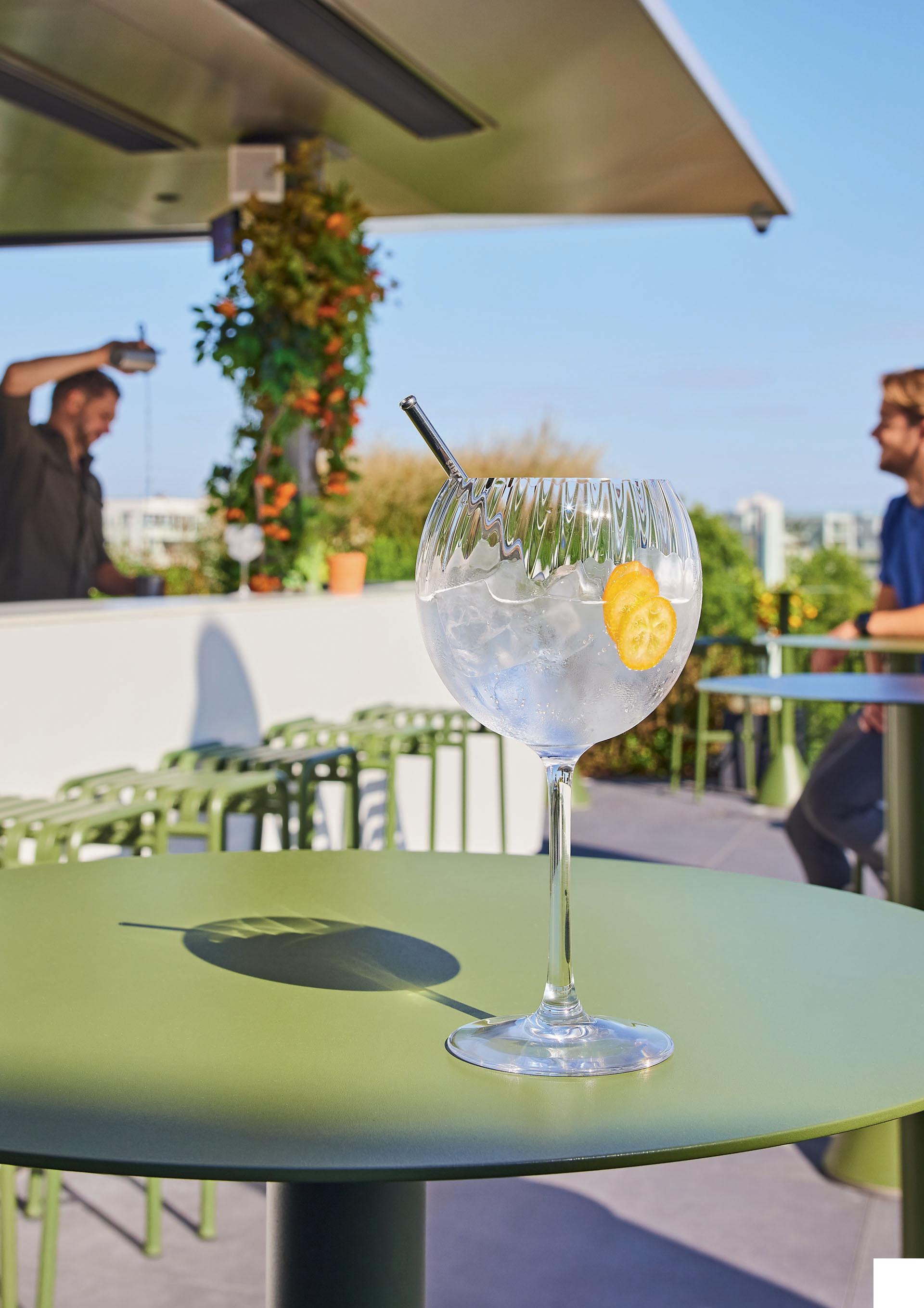 Arcoroc Symetrie Calice Gin 58 cl - H 20,9 cm In Vetro Con Linee Verticali - Set 6 Pz 8