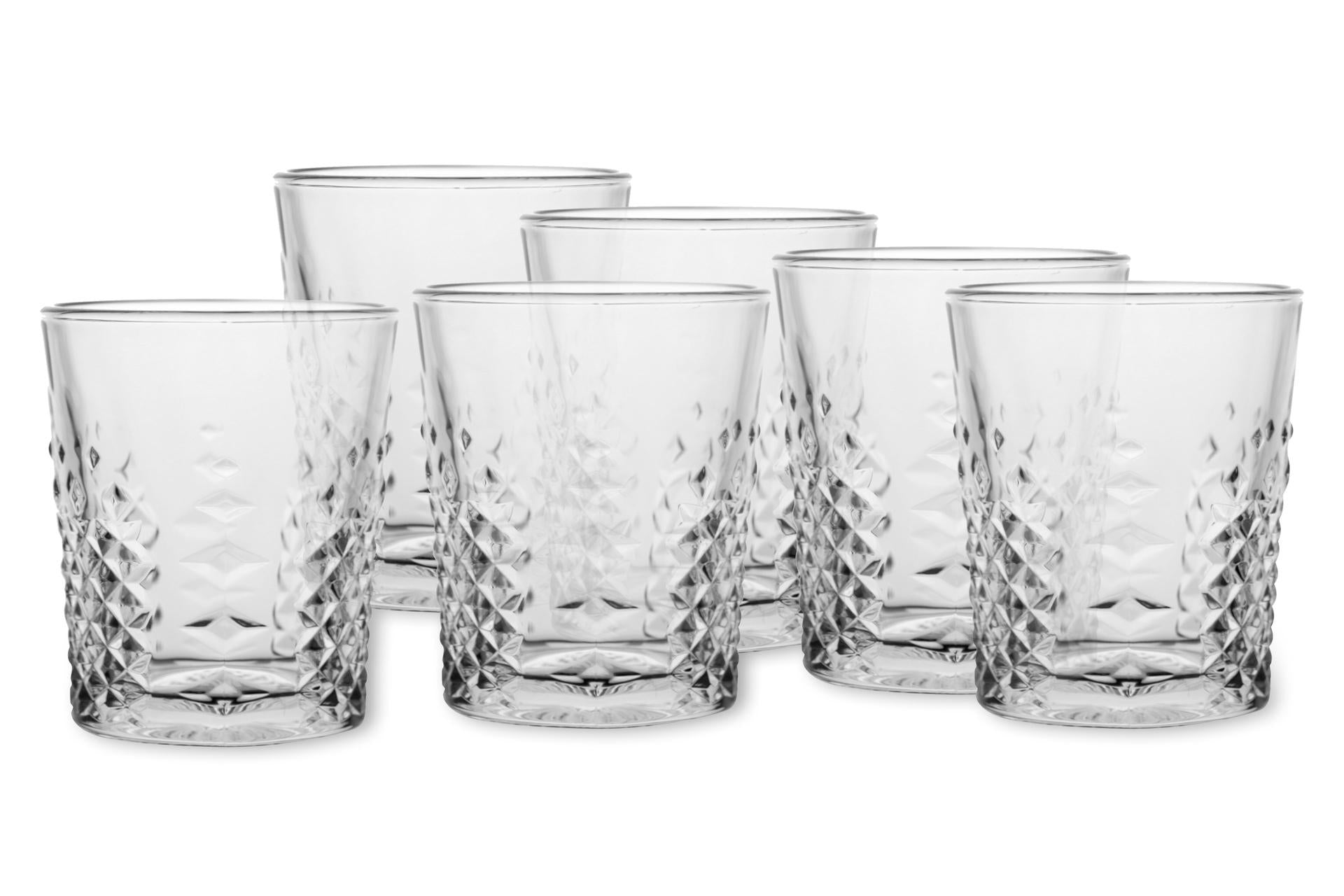 Libbey Carats Set 6 Bicchieri DOF 35.5 cl In Vetro di Alta Qualità - Set 6 Pz