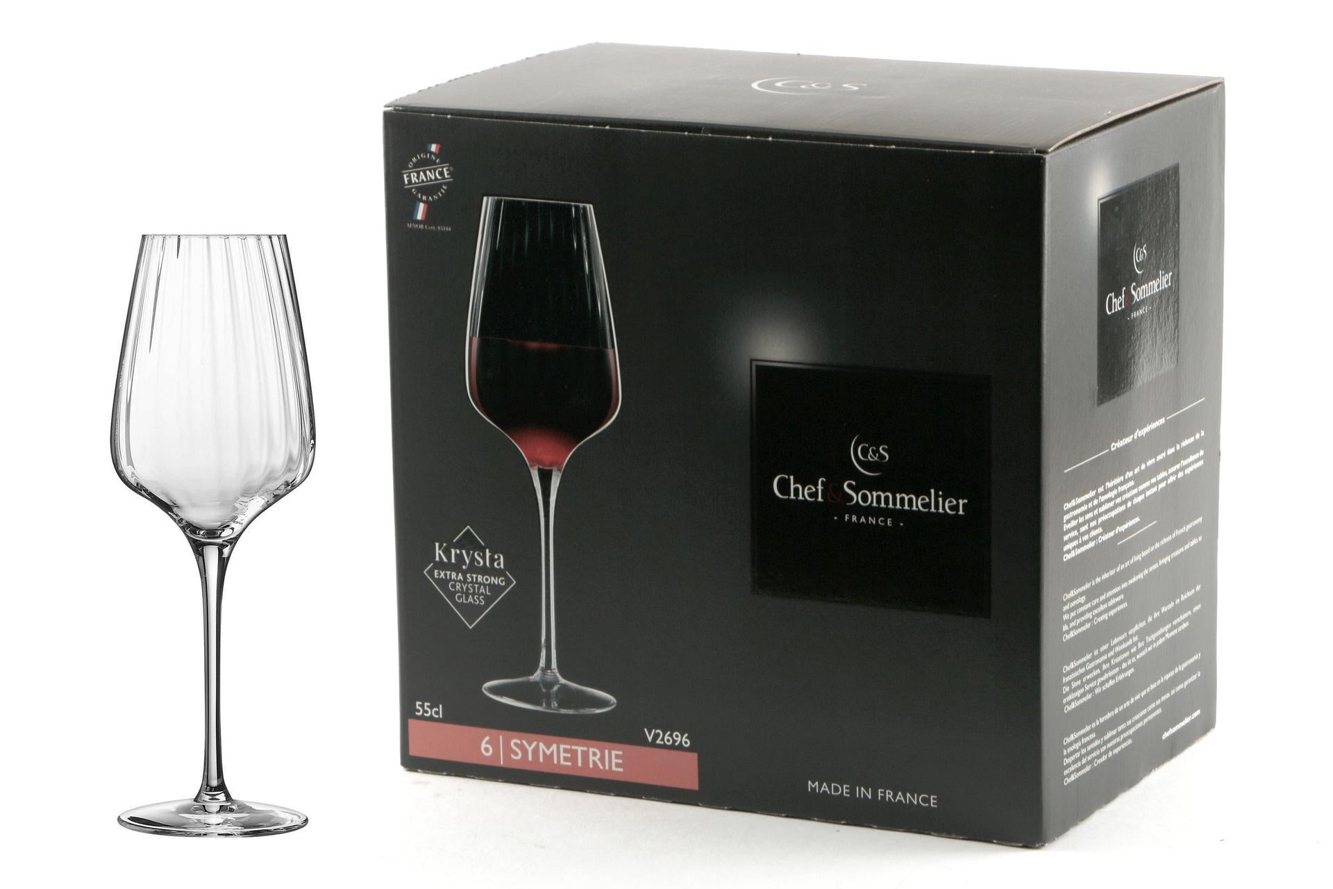 Arcoroc Symetrie Calice Vino 55 cl - H 26 cm Ø9.2 cm - Set 6 Pz