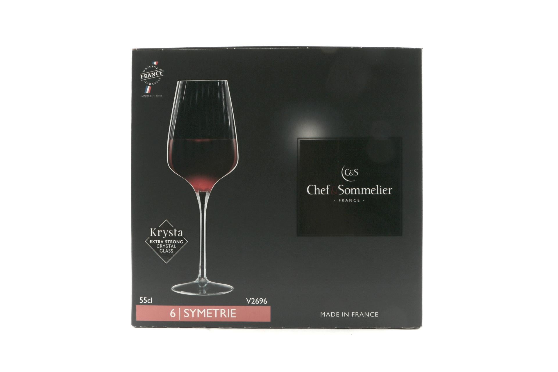 Arcoroc Symetrie Calice Vino 55 cl - H 26 cm Ø9.2 cm - Set 6 Pz 4