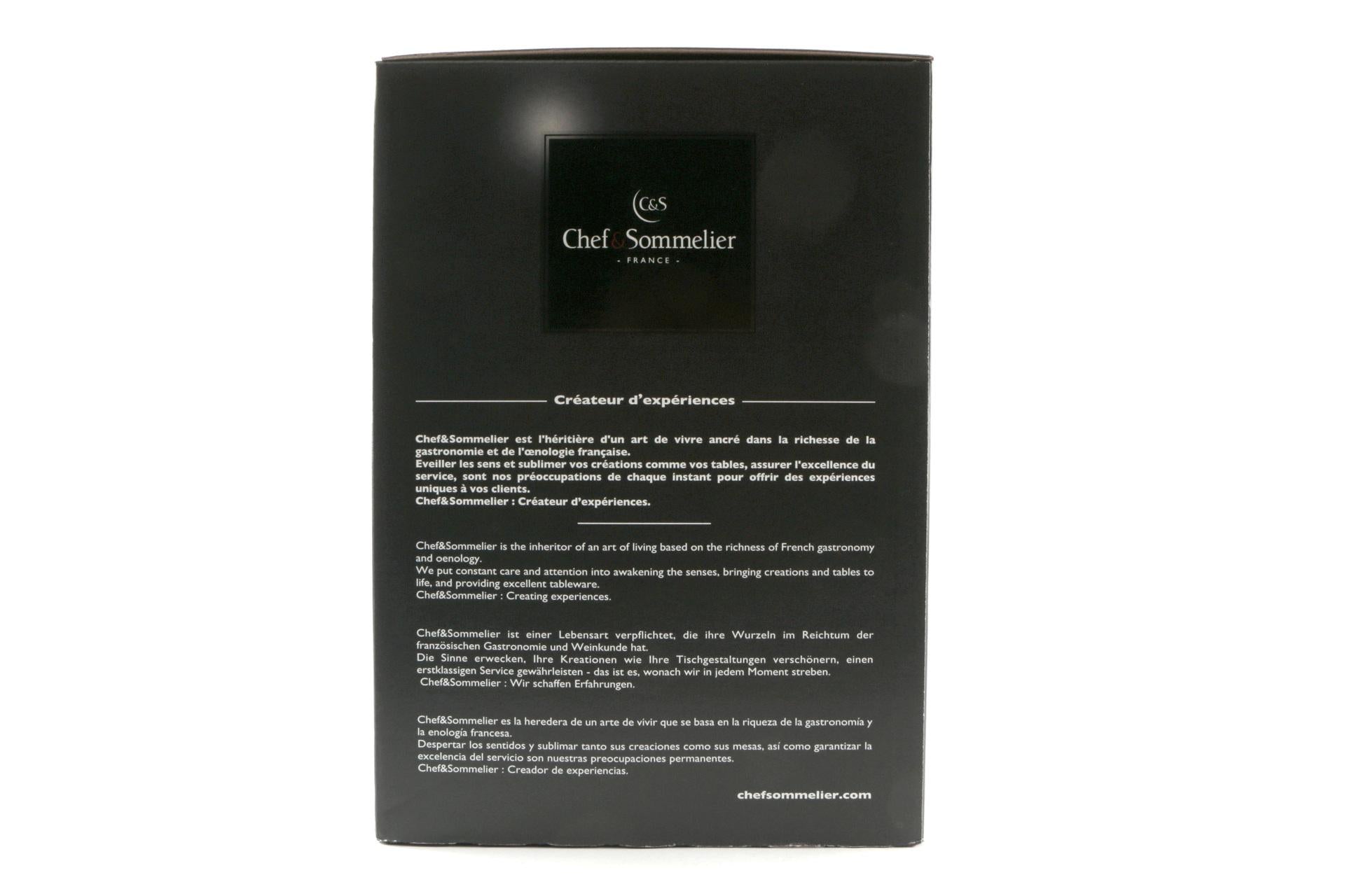Arcoroc Symetrie Calice Vino Cl 45 H 25 - Linea Con Effetto Ottico Ipnotico - Set 6 Pz 5