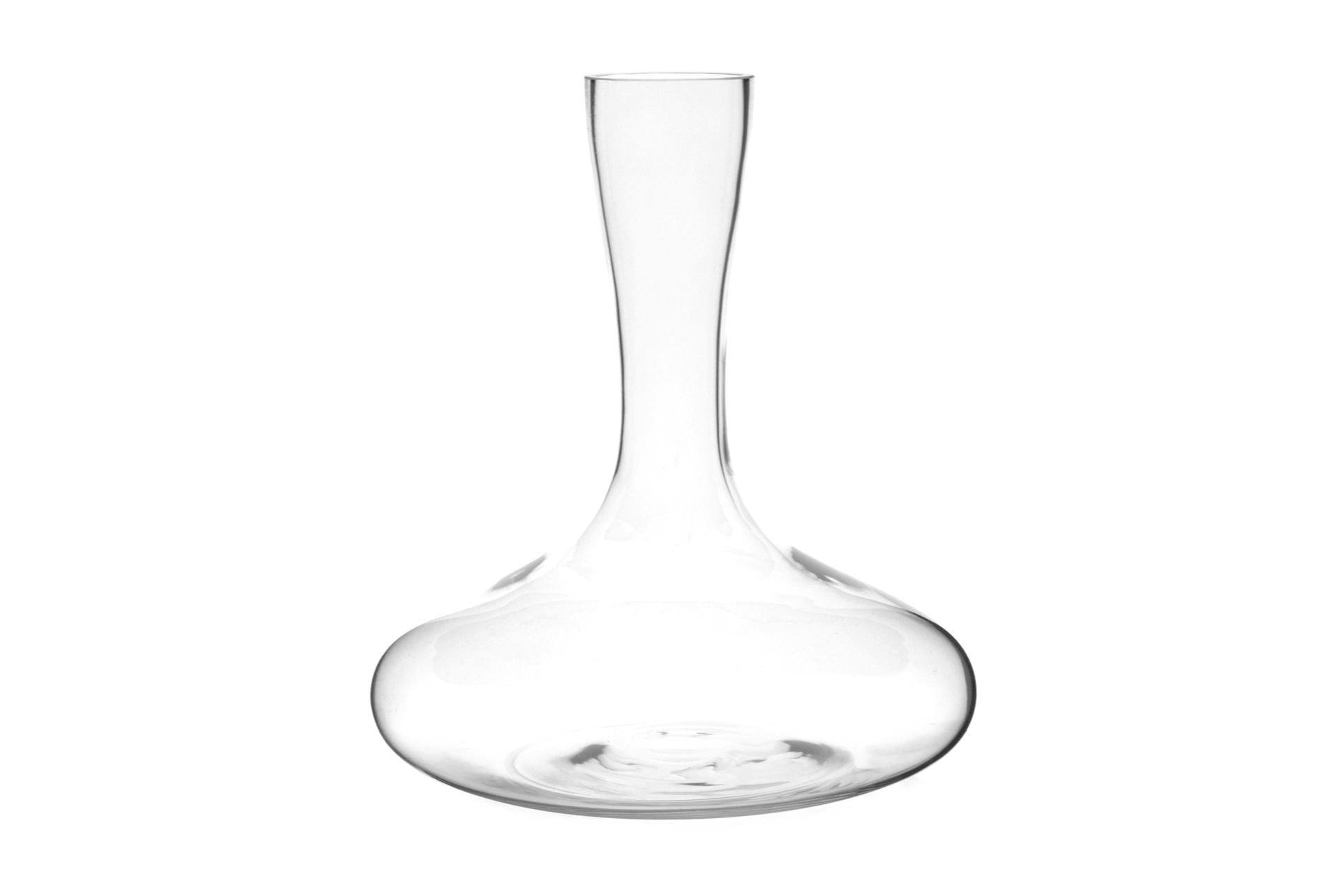 Bormioli Luigi Decanter Classico In Vetro 0,75 L - Raso Bocca 1,7 L H.25 cm Ø22 cm