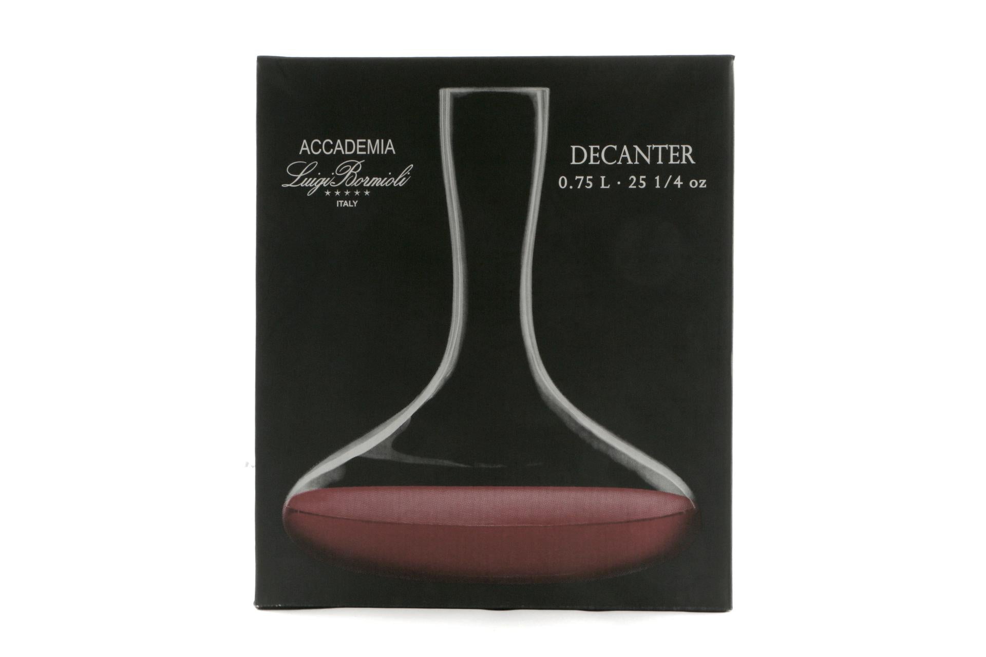 Bormioli Luigi Decanter Classico In Vetro 0,75 L - Raso Bocca 1,7 L H.25 cm Ø22 cm 4