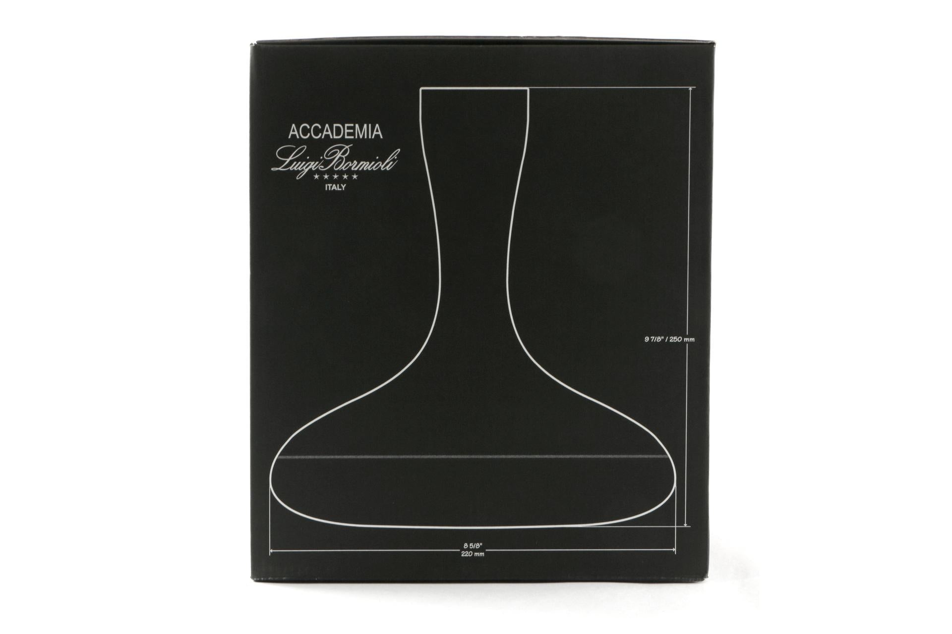 Bormioli Luigi Decanter Classico In Vetro 0,75 L - Raso Bocca 1,7 L H.25 cm Ø22 cm 6