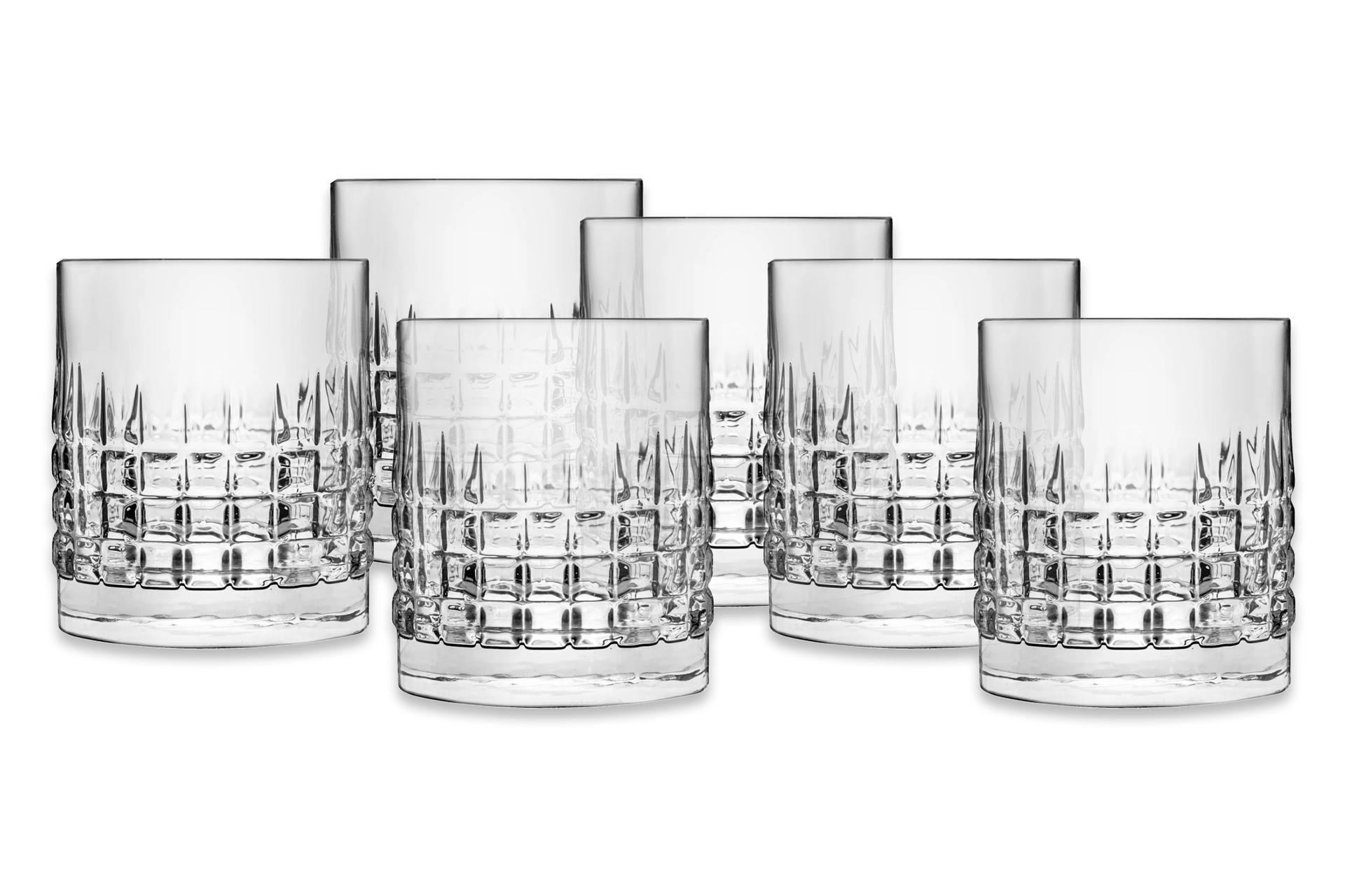 Bormioli Luigi Mixology Charme Set 24 Bicchieri DOF 38 cl - Linea Mixology per Bevande Miste - Set 24 Pz