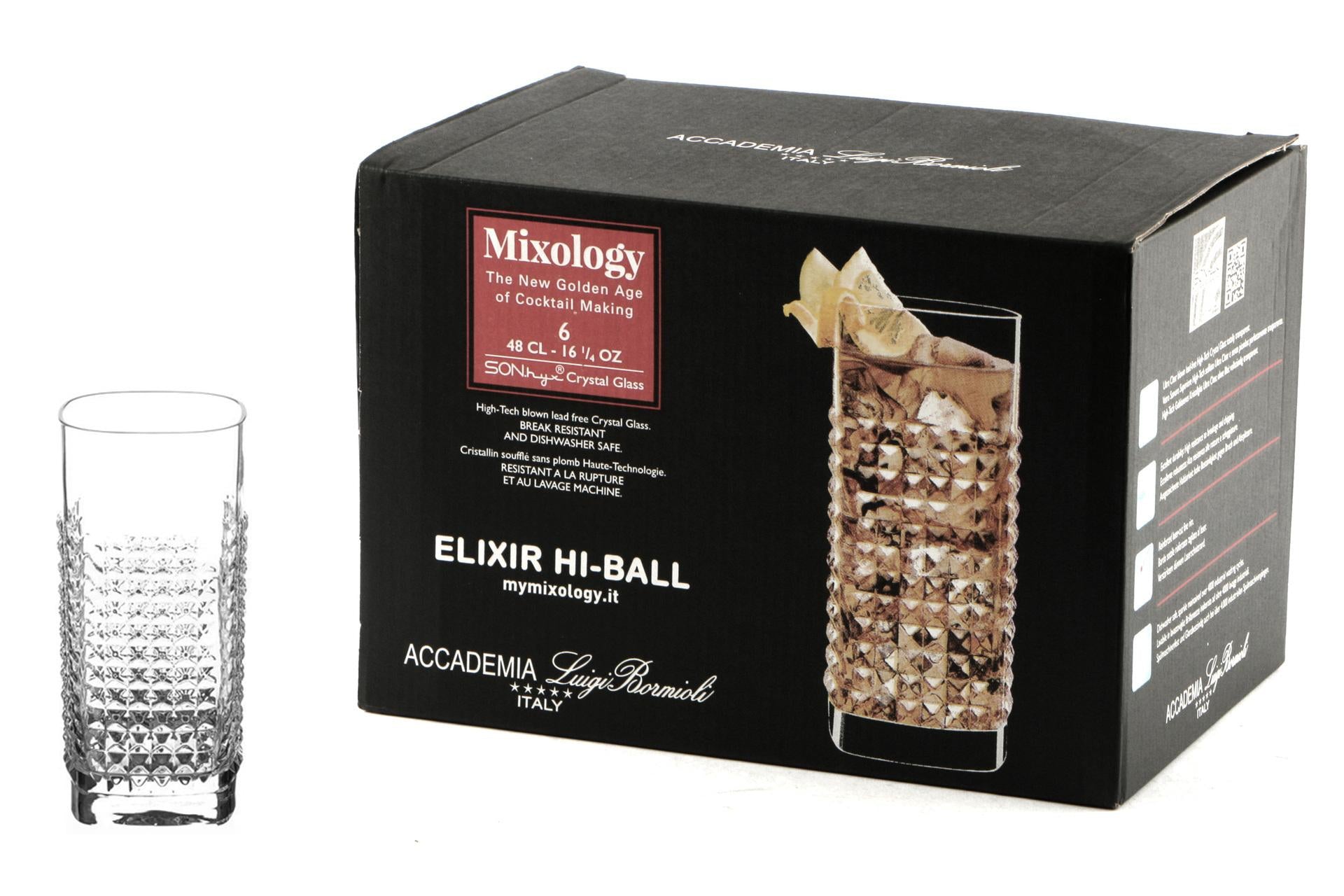 Bormioli Luigi Mixology Elixir Set 12 Bicchieri Hi-Ball 48 cl - Set 12 Pz 3