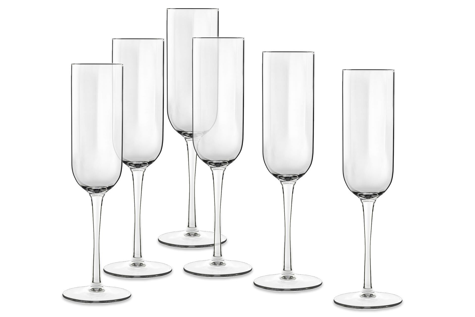 Bormioli Luigi Mixology Jazz Set 24 Calici Flute 21 cl - Linea Mixology - Set 24 Pz